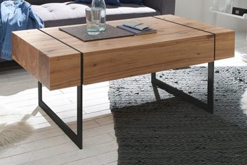 MCA furniture Couchtisch Saphos (Wohnzimmertisch in Asteiche furniert, 110 x 60 cm), mit Schublade