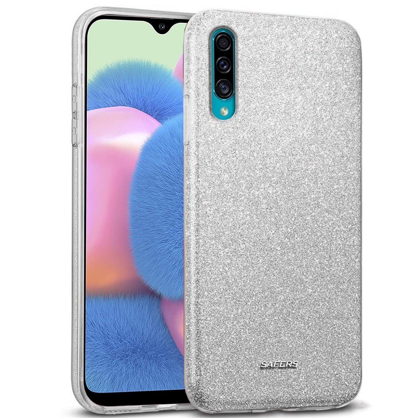 CoolGadget Handyhülle Glitzer Glamour Hülle für Samsung Galaxy A70 6,7 Zoll, Slim Case mit Glossy Effect Schutzhülle für Samsung A70 Hülle