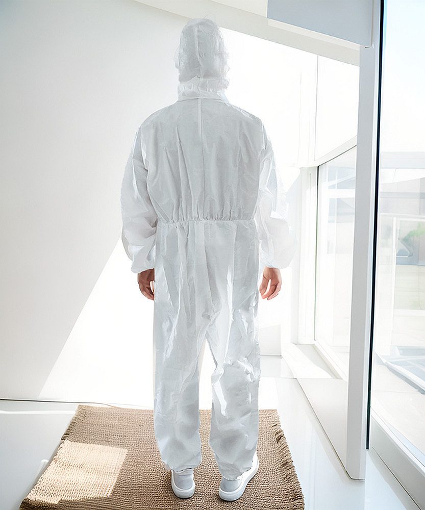BEAZZ Maleranzug Maleranzug Lackieranzug Einweg Schutzanzug Overall Reißfes günstig online kaufen