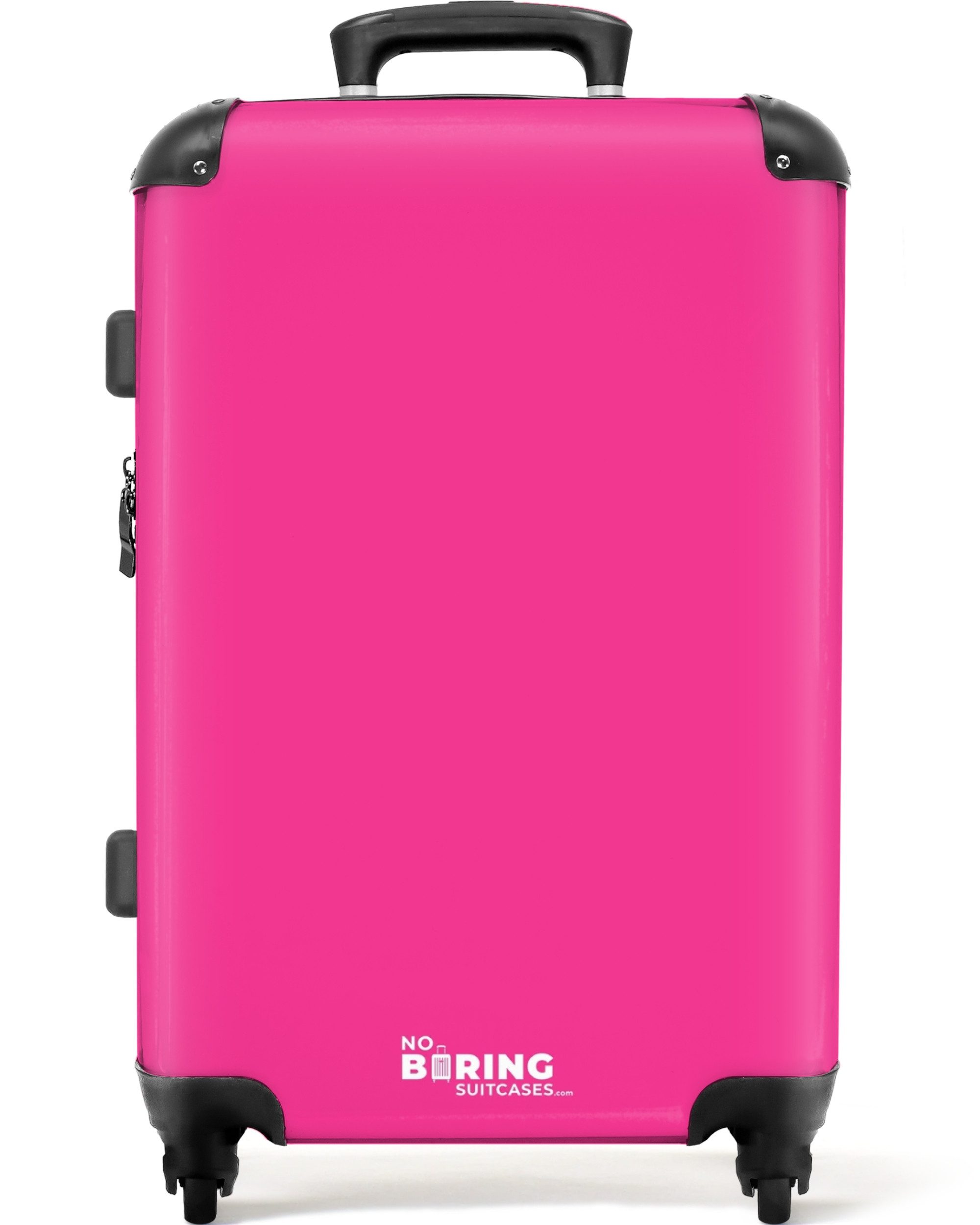 NoBoringSuitcases.com© Hartschalen-Trolley Rosa - Einfarbig 67 günstig online kaufen