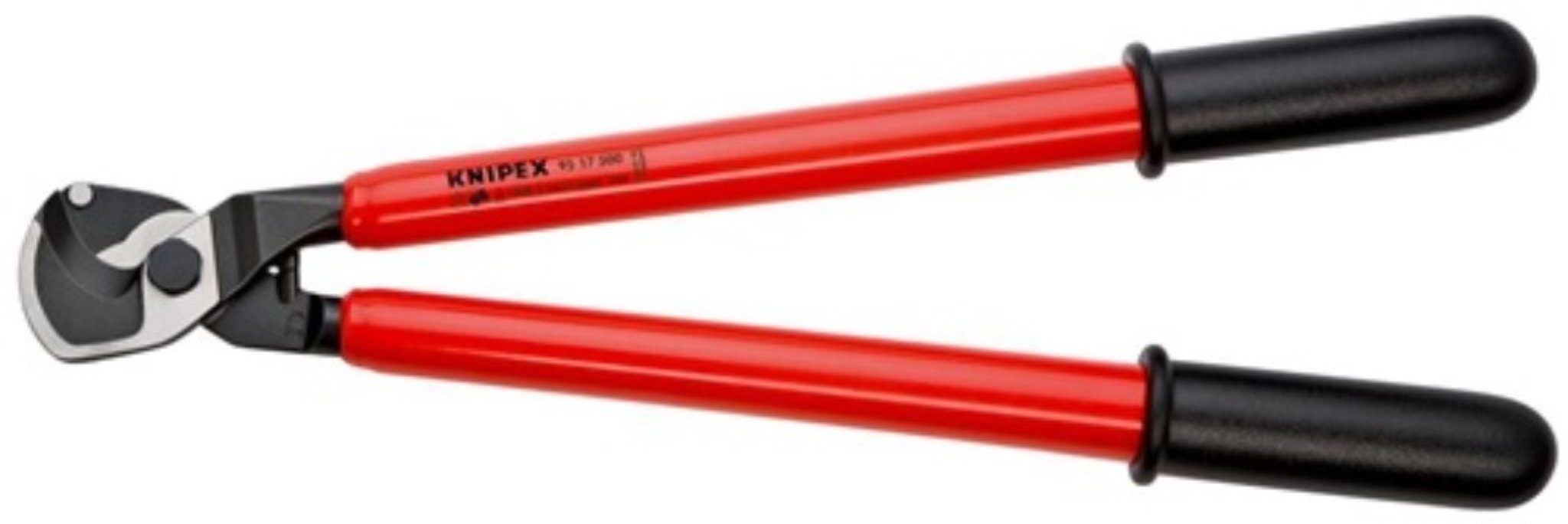 Knipex Kabelschere Kabelschere L.500mm Kopf pol.VDE tauchisol.KNIPEX VDE-isoliert bis 100