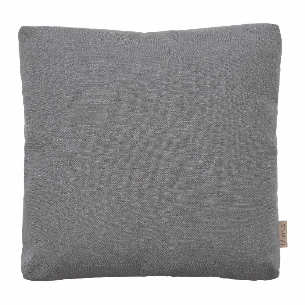 blomus Kissenbezug Casata Steel Gray 45 x 45 cm, (1 Stück)