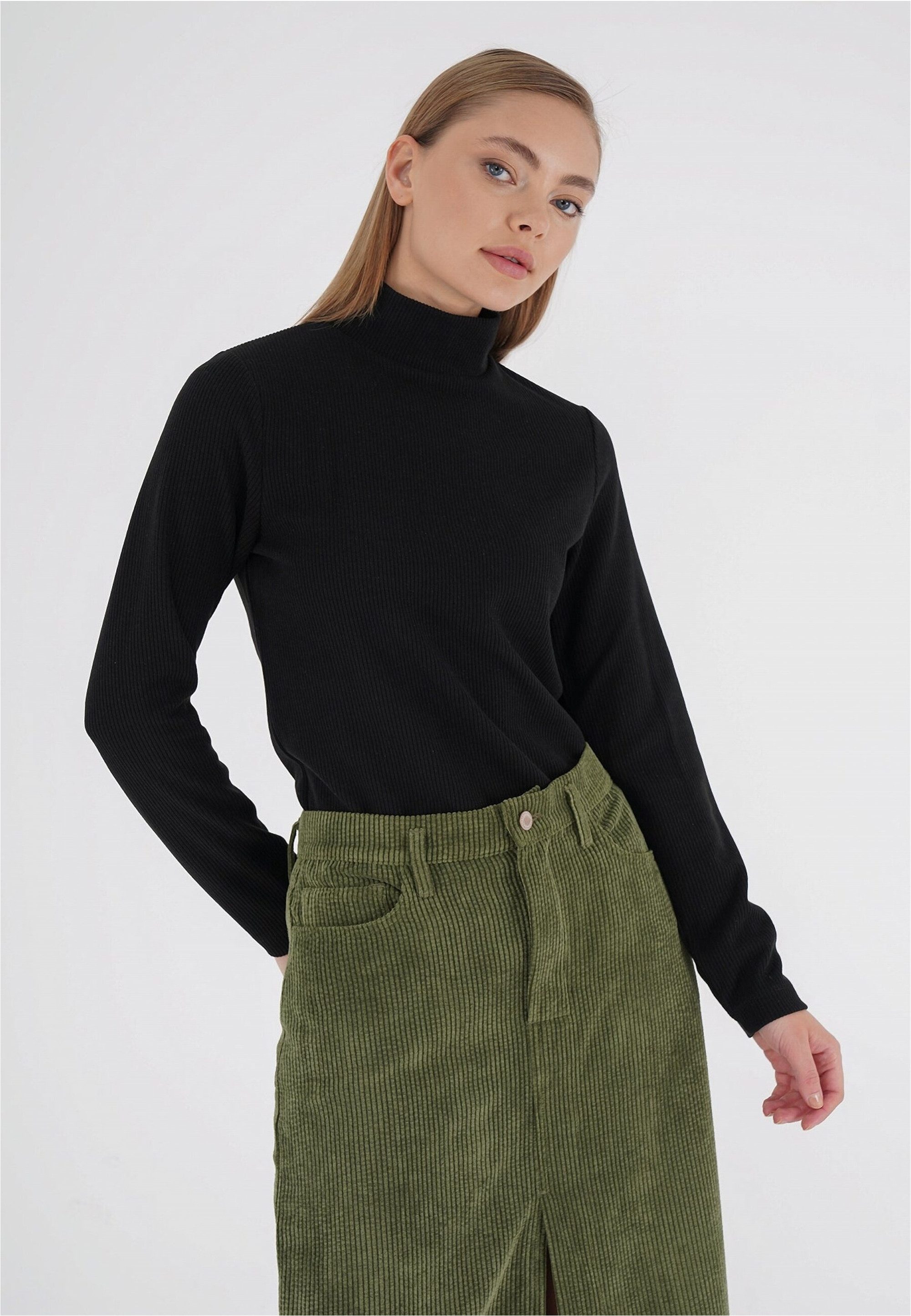 freshlions Rollkragenpullover Havin (1-tlg) mit Stehkragen