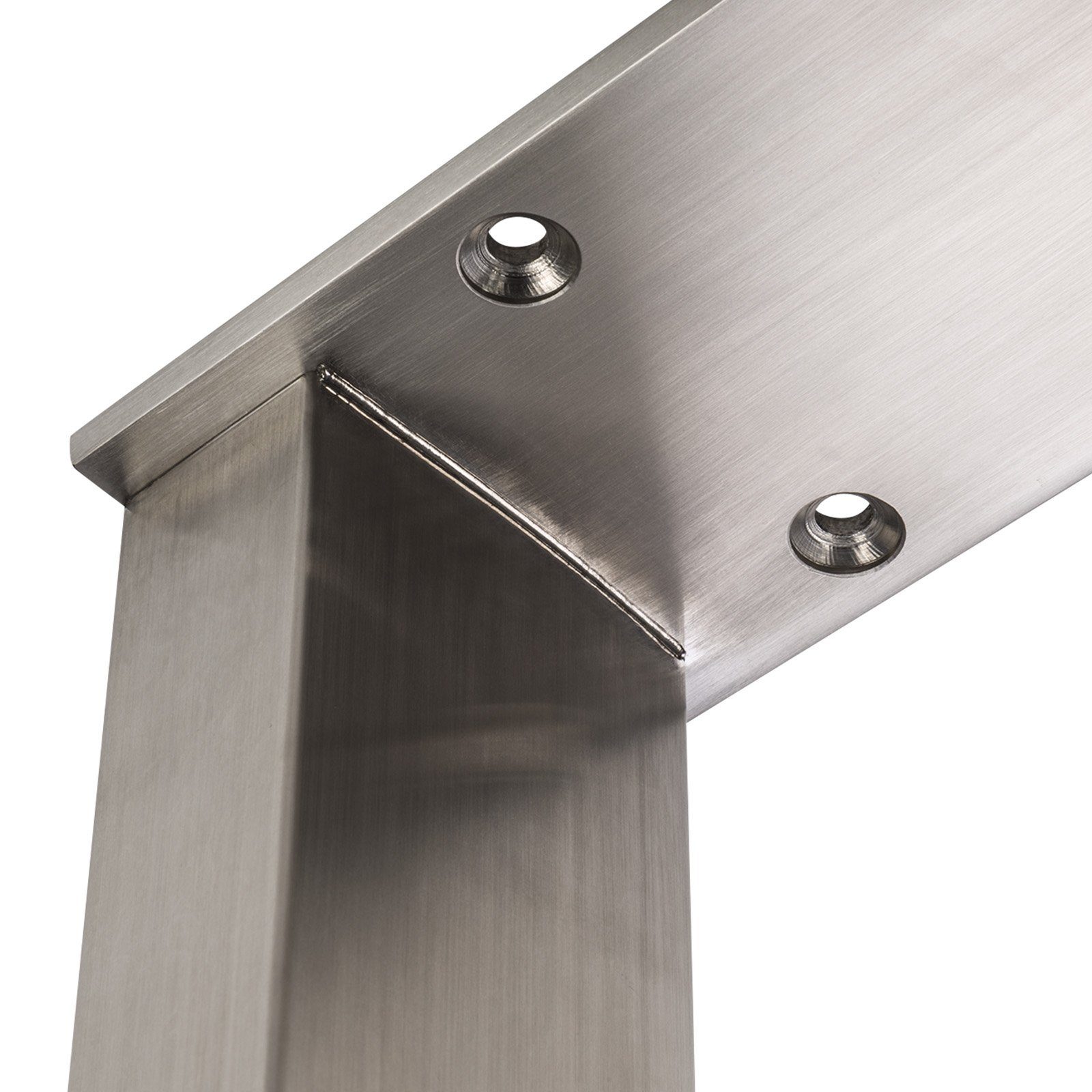 SO-TECH® Tischgestell 40 bis echt und mm Höhe: Edelstahl Tiefe: mm, 720 x Profil mm 800 KUFE 80
