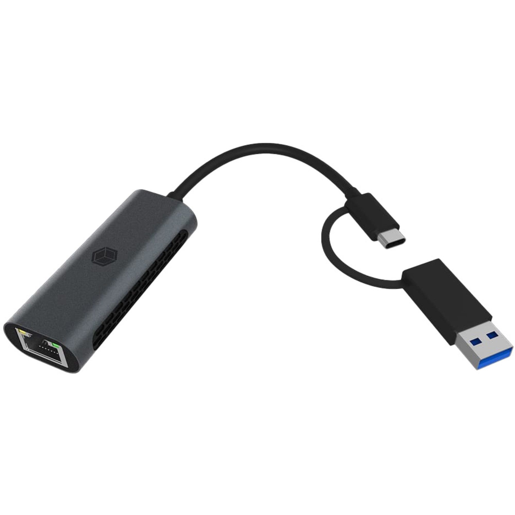 ICY BOX IB-LAN301-C3, LAN-Adapter LAN-Kabel