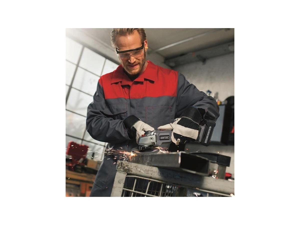 KRAFTIXX® Winkelschleifer KX-WS 18 Li-Solo, max. 8500 U/min, (1 tlg., ohne Akku und Ladegerät), 3-in-1, Schl, kompatibel mit Einhell Power X-Change Akkusystem