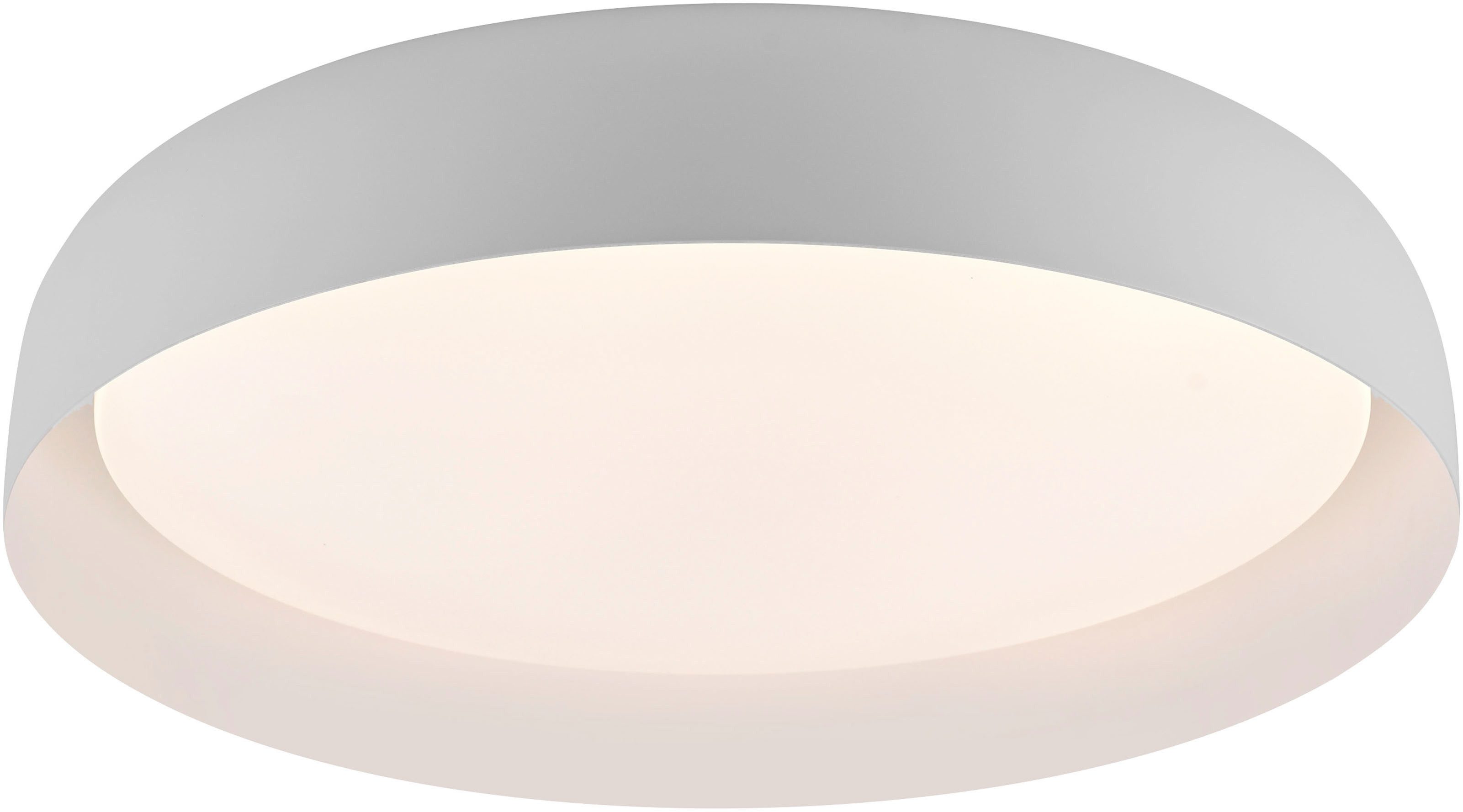 JUST LIGHT Deckenleuchte OSKO, CCT - über Fernbedienung, Dimmfunktion, Memory, nach Trennung vom Netz, dimmbar über Fernbedienung, LED fest integriert, Warmweiß, LED, Fernbedienung, Funk inkl.