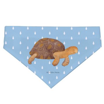 Mr. & Mrs. Panda Hundefliege Schildkröte marschiert - Blau Pastell - Geschenk, Meer, Tuch, Hunde, Polyester