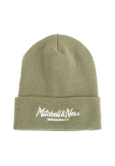 Mitchell & Ness Beanie Mitchell & Ness Beanie Intil532 PINSCRIPT Khaki Weiß