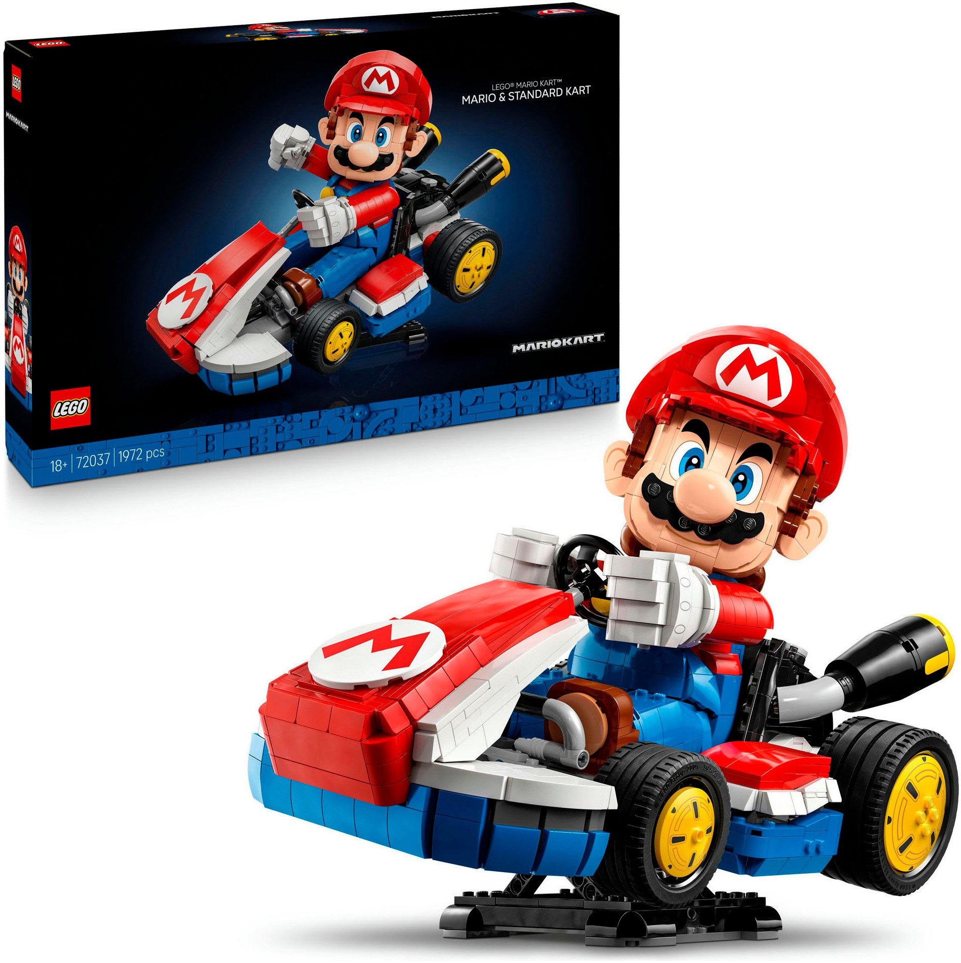 LEGO® Mario Kart: Mario & Standard-Kart (72037), LEGO Super Mario Konstrukt günstig online kaufen