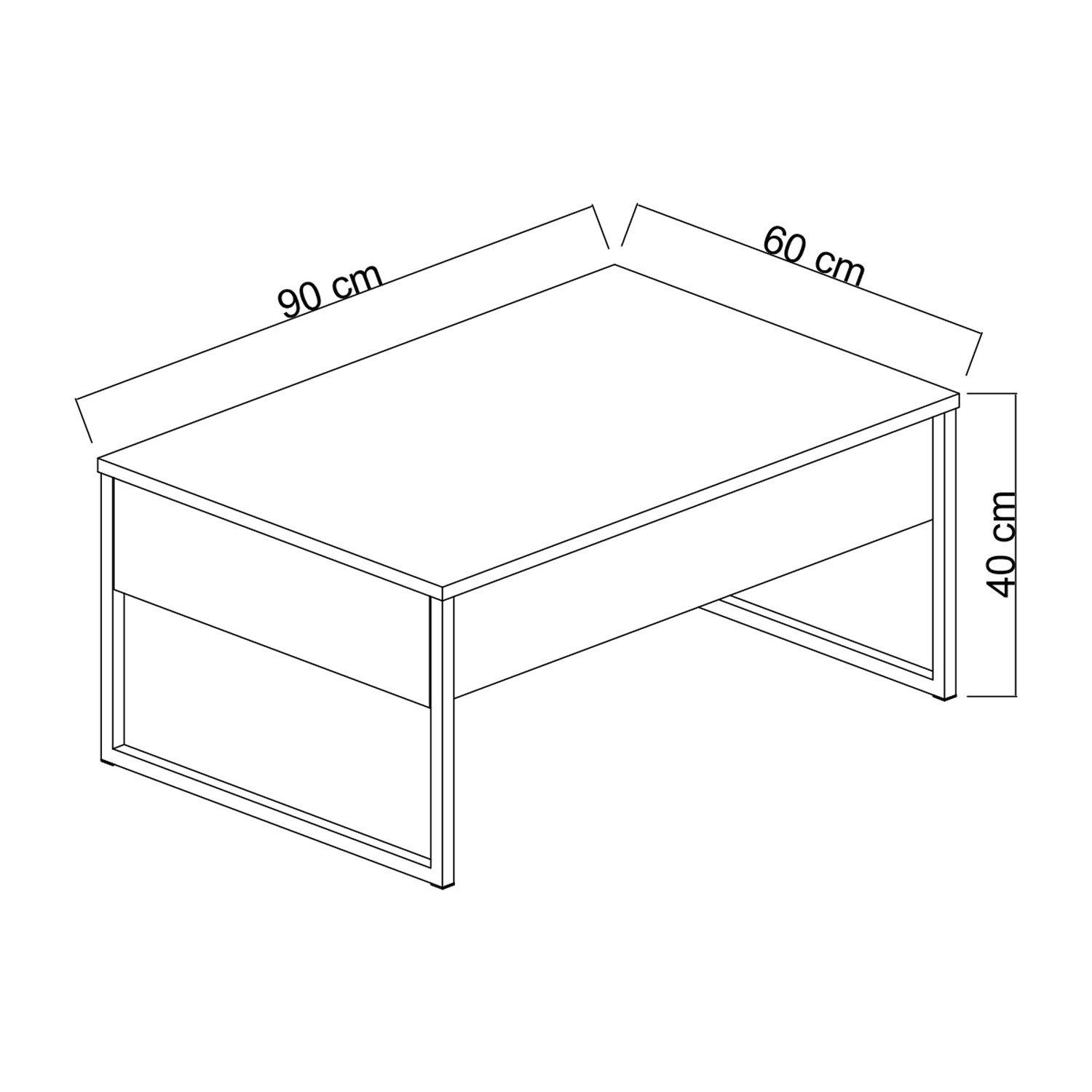 Decor BLY1122 Skye Couchtisch