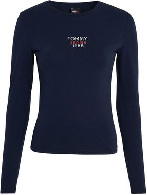 Tommy Jeans Curve T-Shirt TJW SLIM ESSENTIAL LOGO 1 LS EXT mit Tommy Jeans Logo-Schriftzug