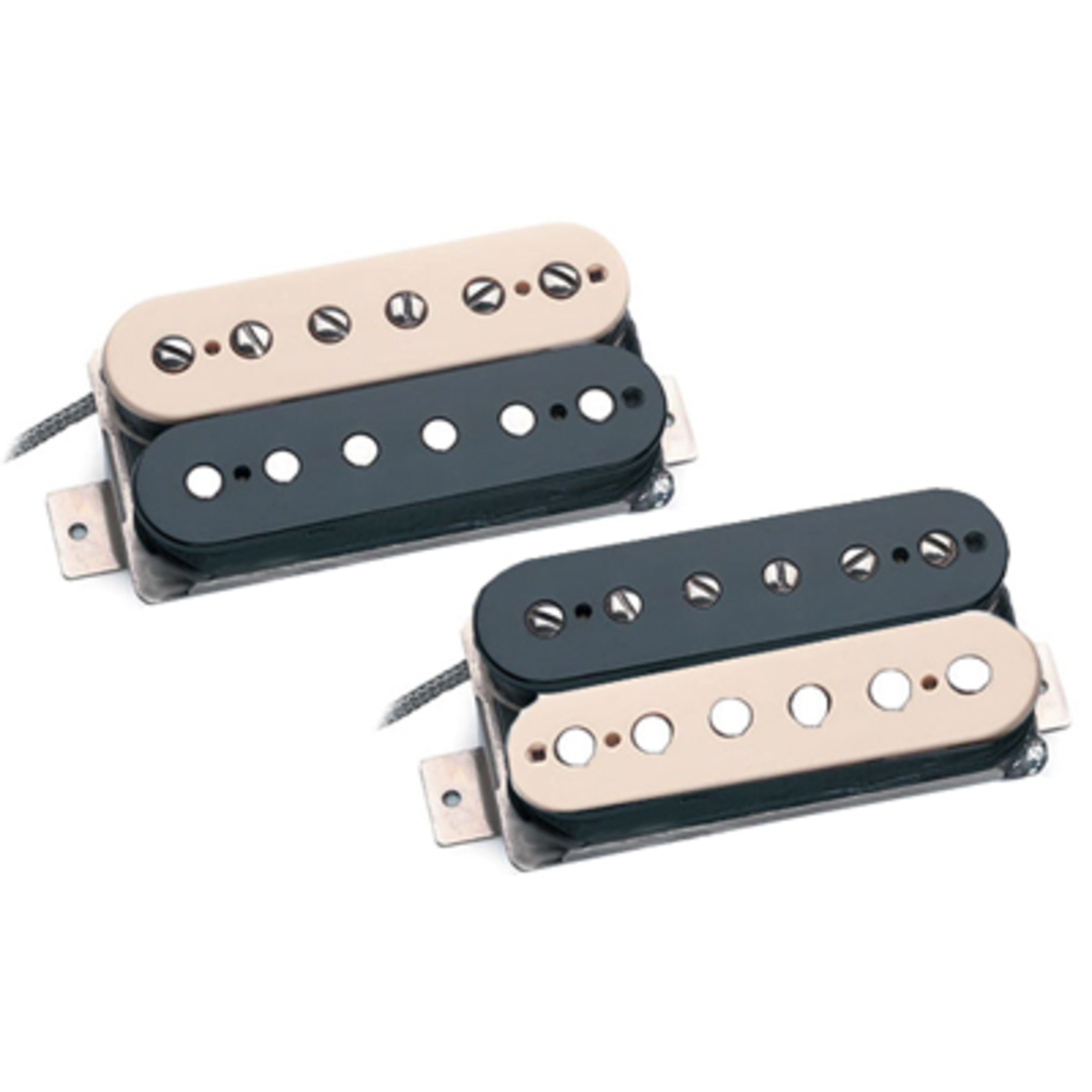 Seymour Duncan Tonabnehmer, (APH-2S Slash Alnico II Pro Set Zebra, E-Gitarre Tonabnehmer, Humbucker), APH-2S Slash Alnico II Pro Set Zebra - Humbucker Tonabnehmer für