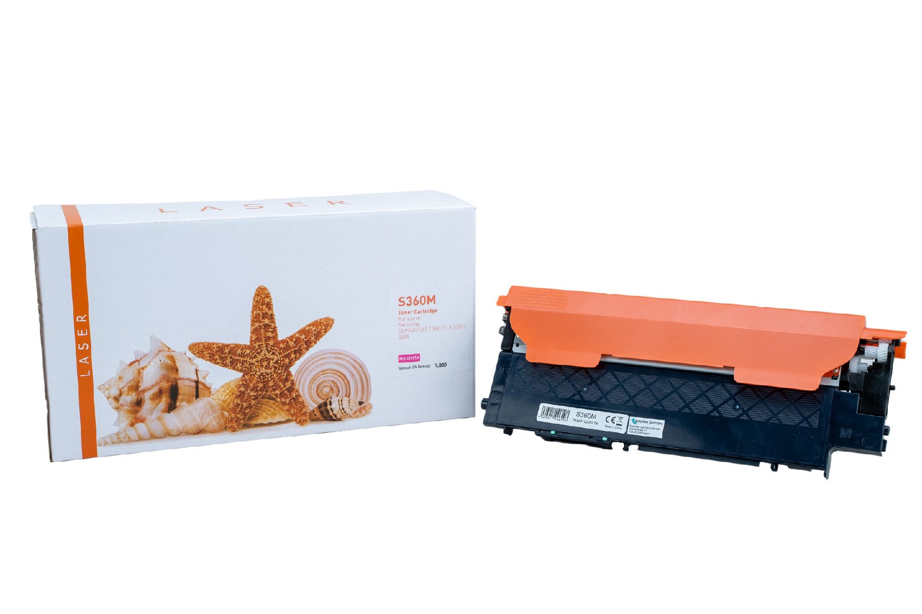 Supplies Germany Tonerkartusche 1.000 Seiten, (1-St), Toner magenta magenta 1000 Seiten