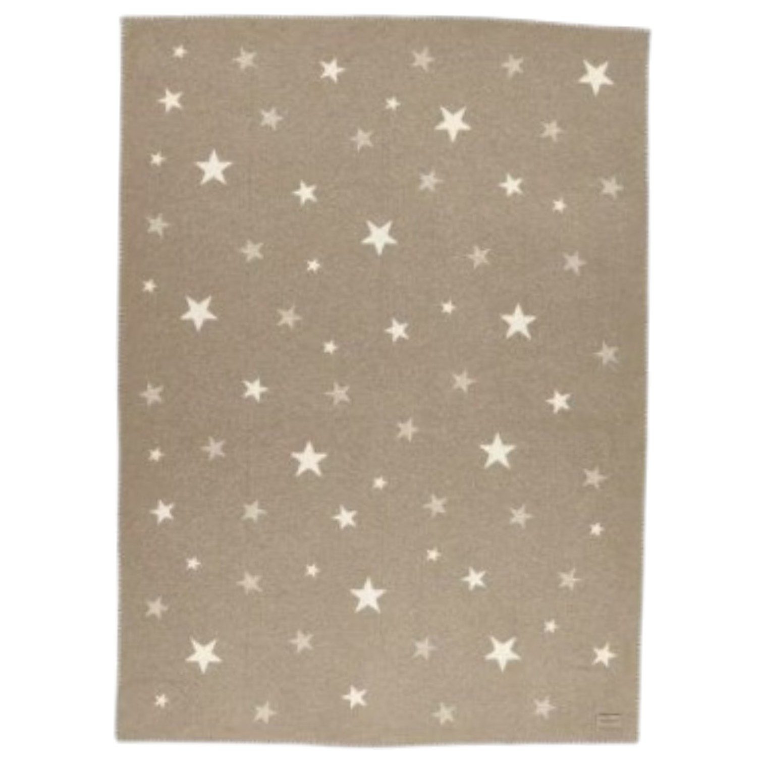 Wohndecke Heimdecke Etoile in Beige von Eskimo, Eskimo günstig online kaufen