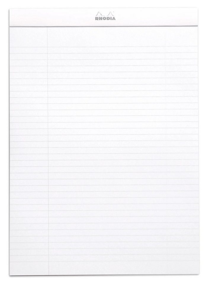 Thumbnail - EXACOMPTA Notizheft 5x Block geheftet A4+ 21x31,8cm 80 Blätter liniert 80g - Weiß 19601C, Rhodia, Blöcke, Hefte und Noti...