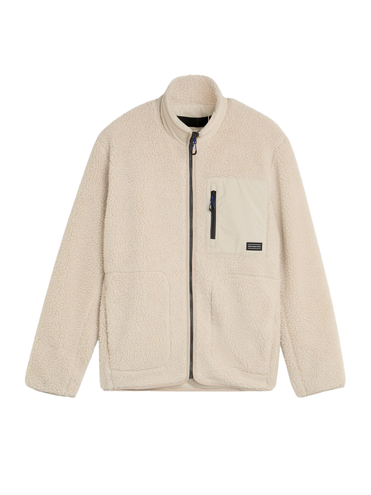 TOM TAILOR Denim Outdoorjacke H natur,Outdoor,Polyester,Unifarben,Stehkragen,Langarm,Relaxed Fit