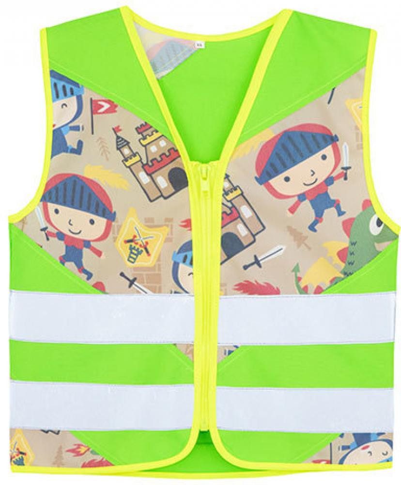 Warnweste Kinder Safety Vest Action Fantasy CO² Neutral