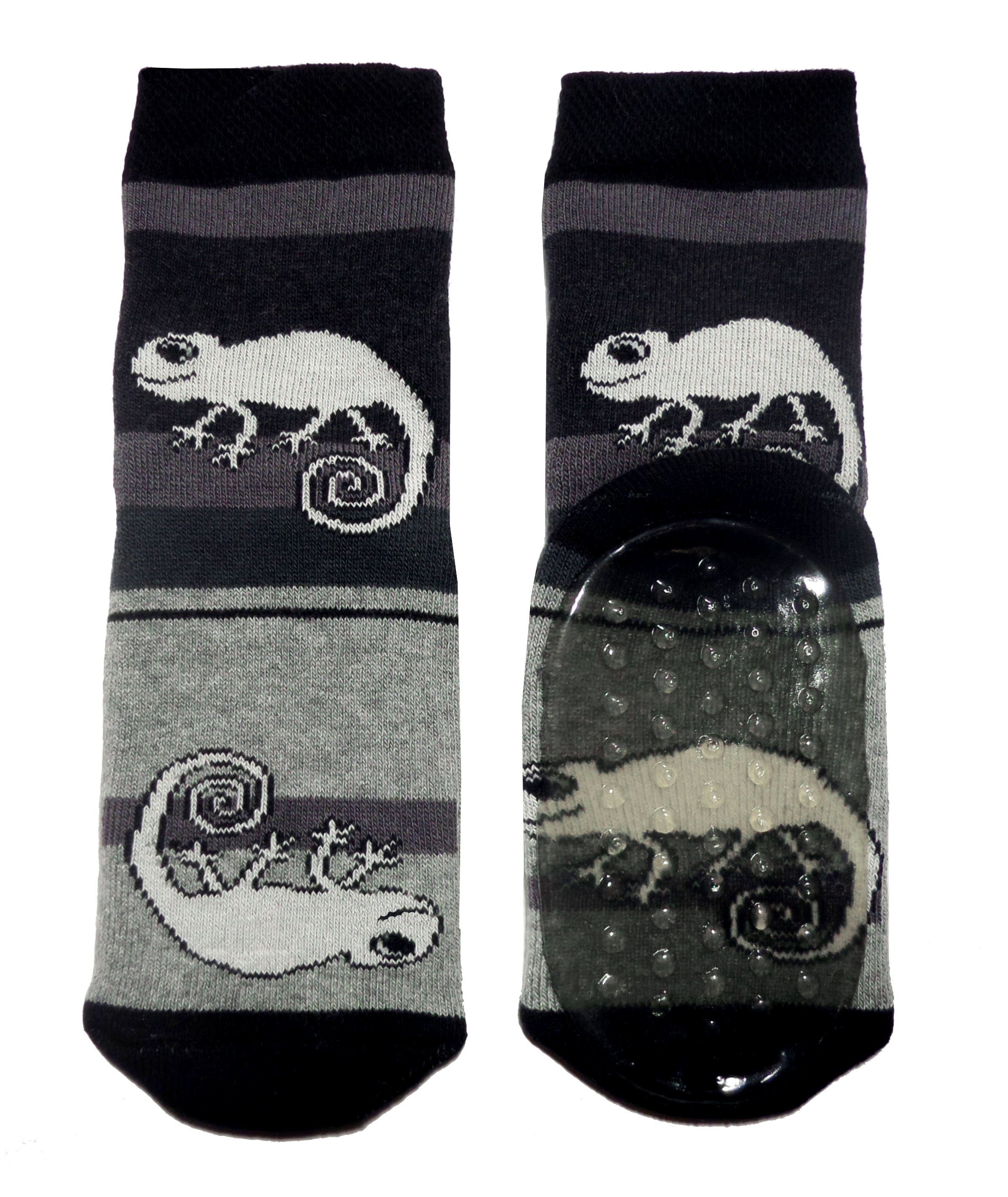 WERI SPEZIALS Strumpfhersteller GmbH ABS-Socken Kinder ABS-Socken >>Chamäleon<< weiche Baumwolle mit Frottee