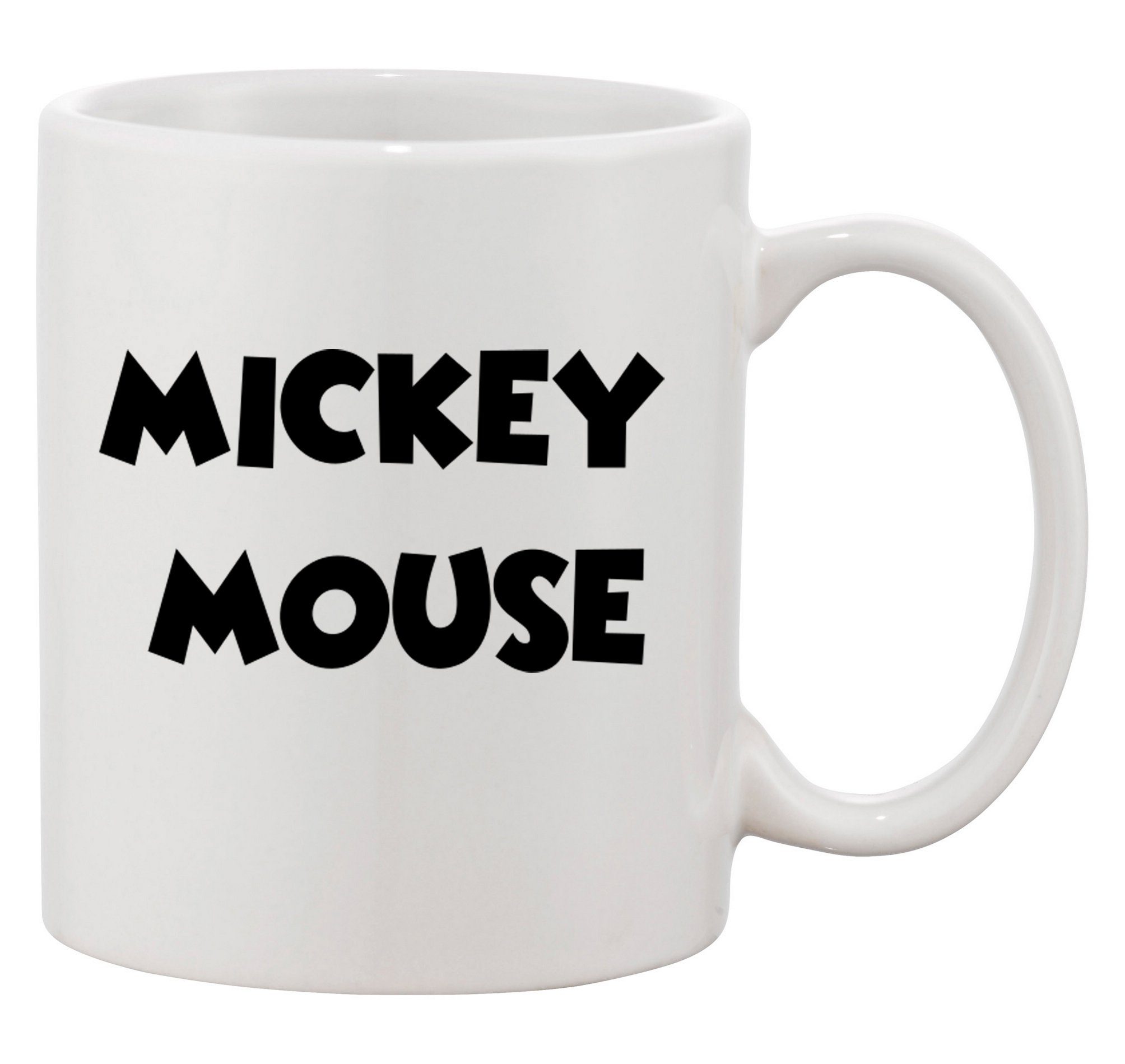 Blondie & Brownie Tasse Mickey Mouse Brust Minnie Film Serie Cartoon Zeichentrick Maus, Keramik Weiss