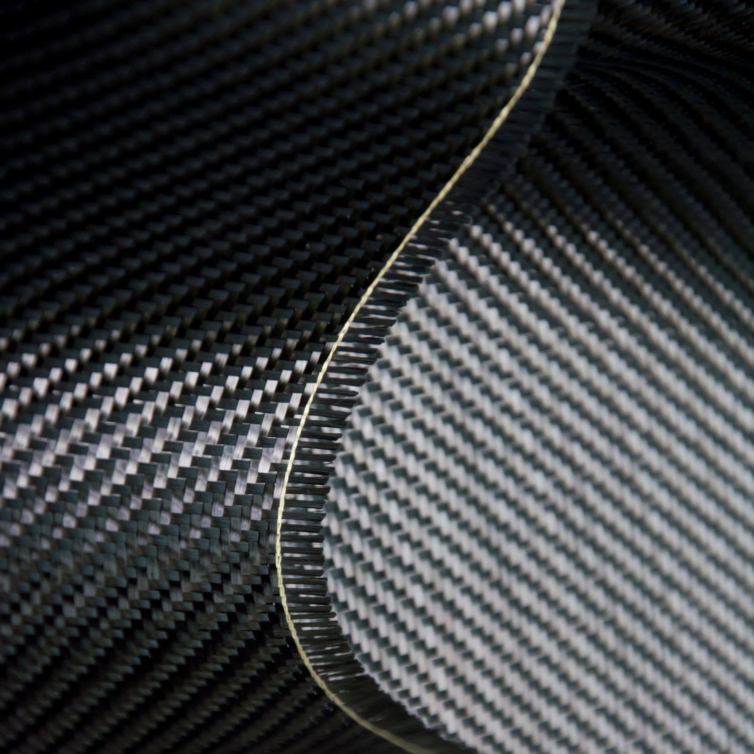 Glasgewebematte Carbongewebe 200g -Köper- 50cm