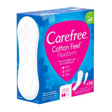 CAREFREE Slip-Einlage Cotton Feel Flexiform ohne Duft - 56 St.