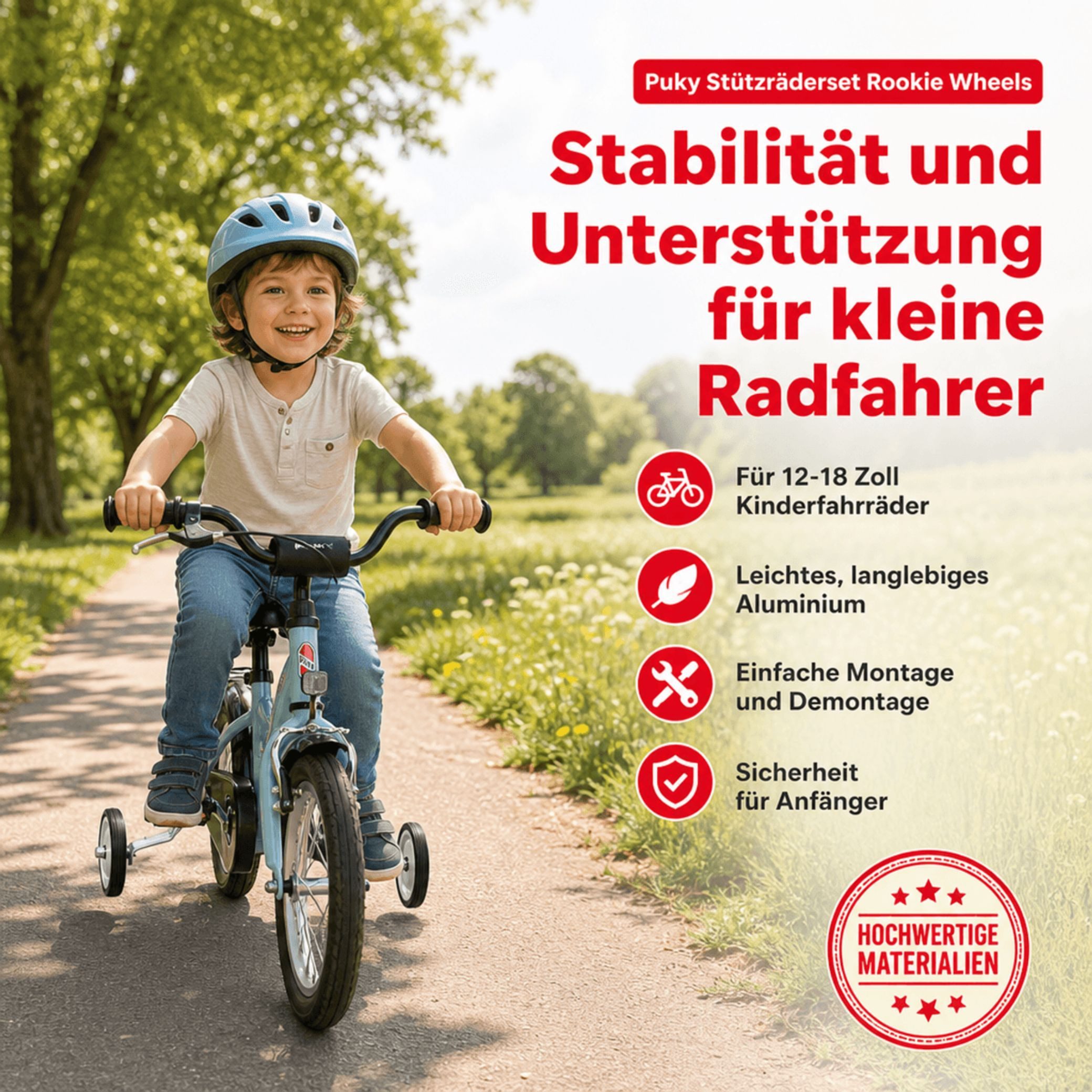 Kinderhaus Blaubaer Stützrad Stützräder TOP – Bild 2 von 5
