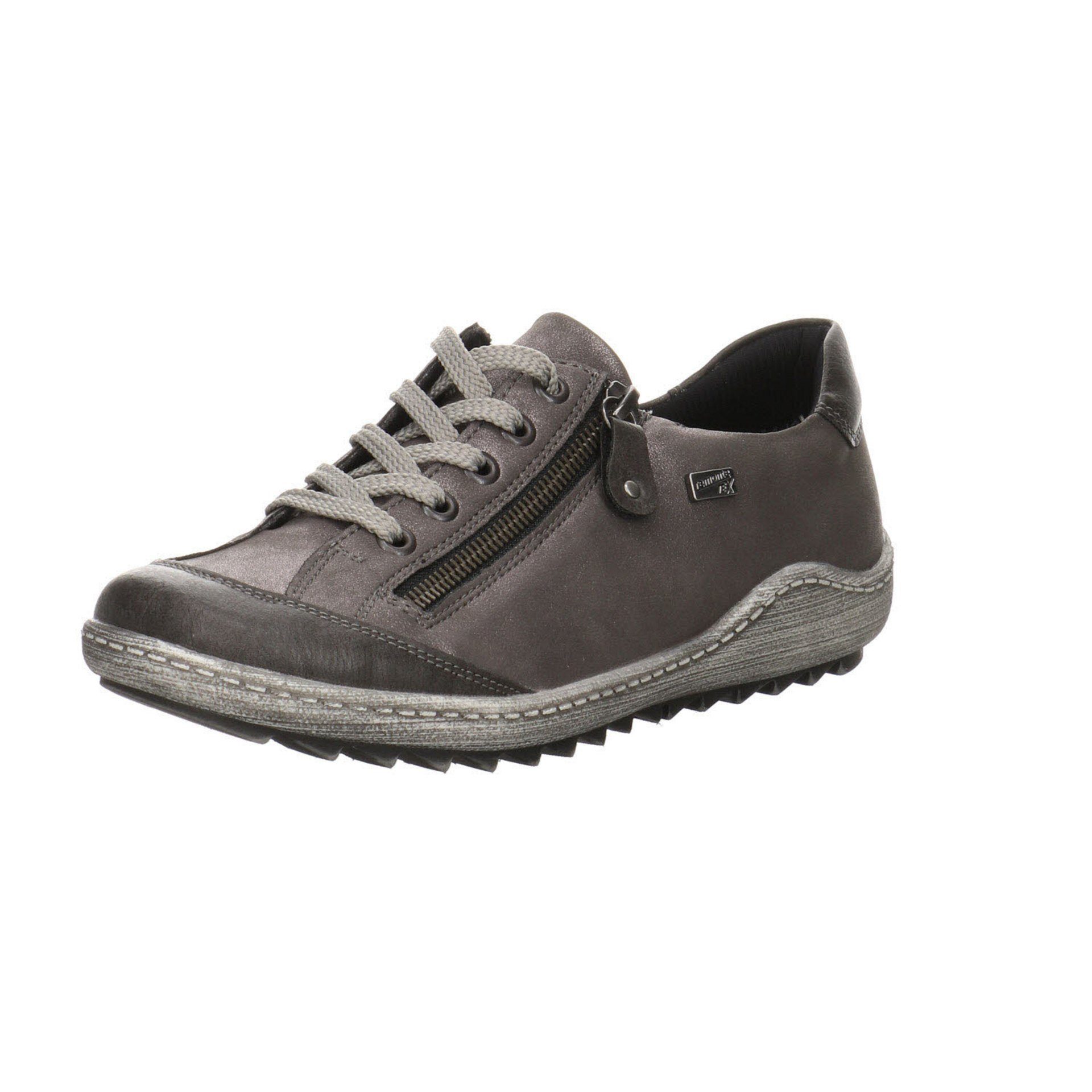 Remonte Damen Schnürhalbschuhe Schnürschuh Schnürschuh Synthetikkombination fumo/mineral / 44