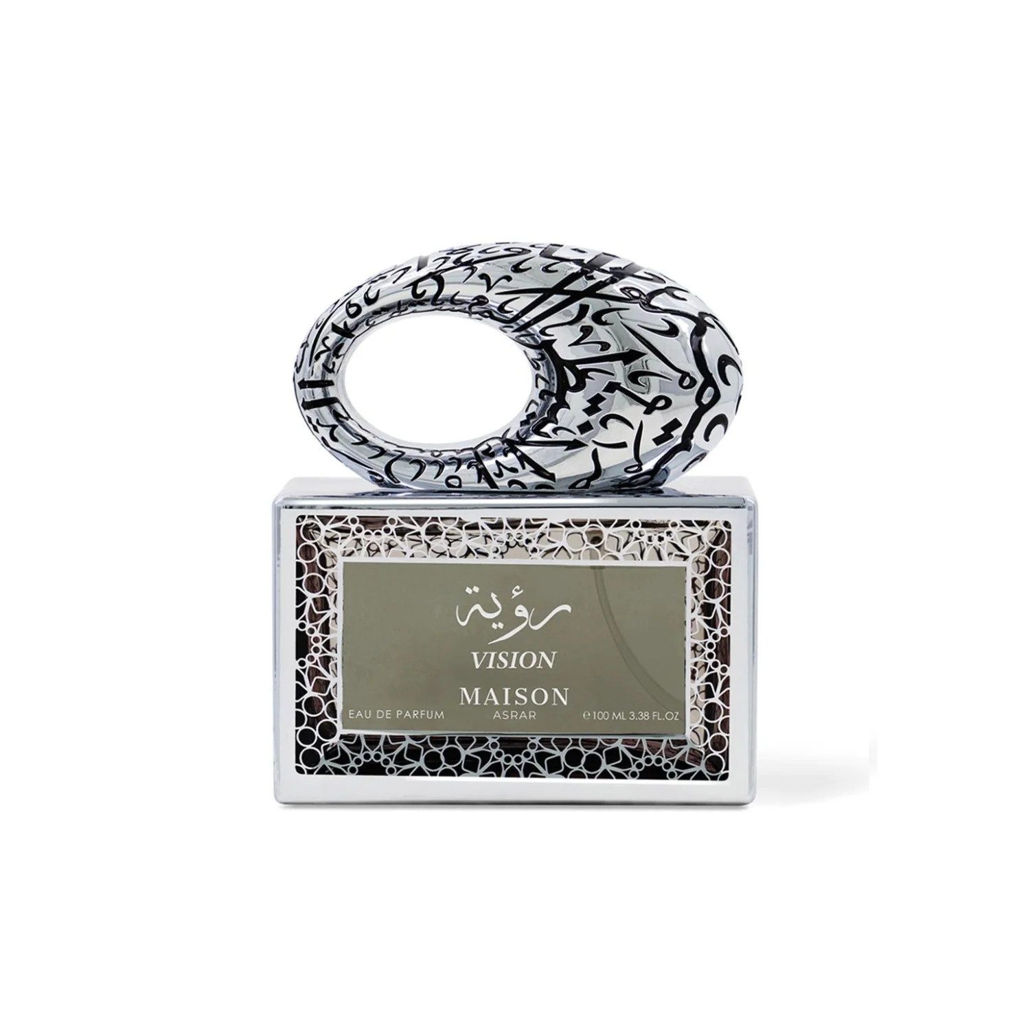 Maison Asrar Eau de Parfum Vision– Frischer & zitrischer Duft mit weißem Tee, Limette & Basilikum