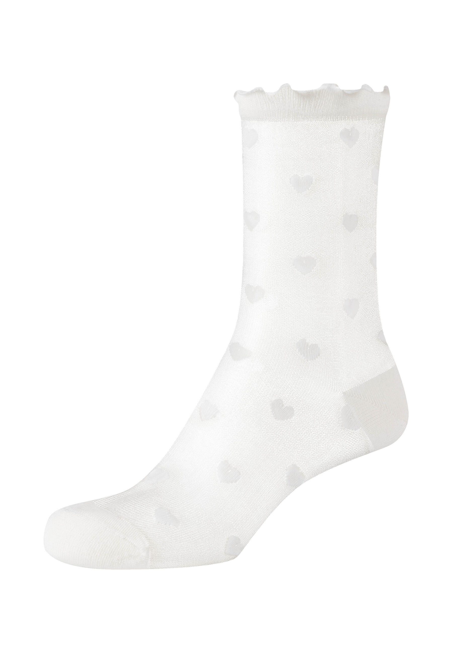 s.Oliver Socken Socken originals transparent ruffle 4er Pack 4er Pack Weich günstig online kaufen