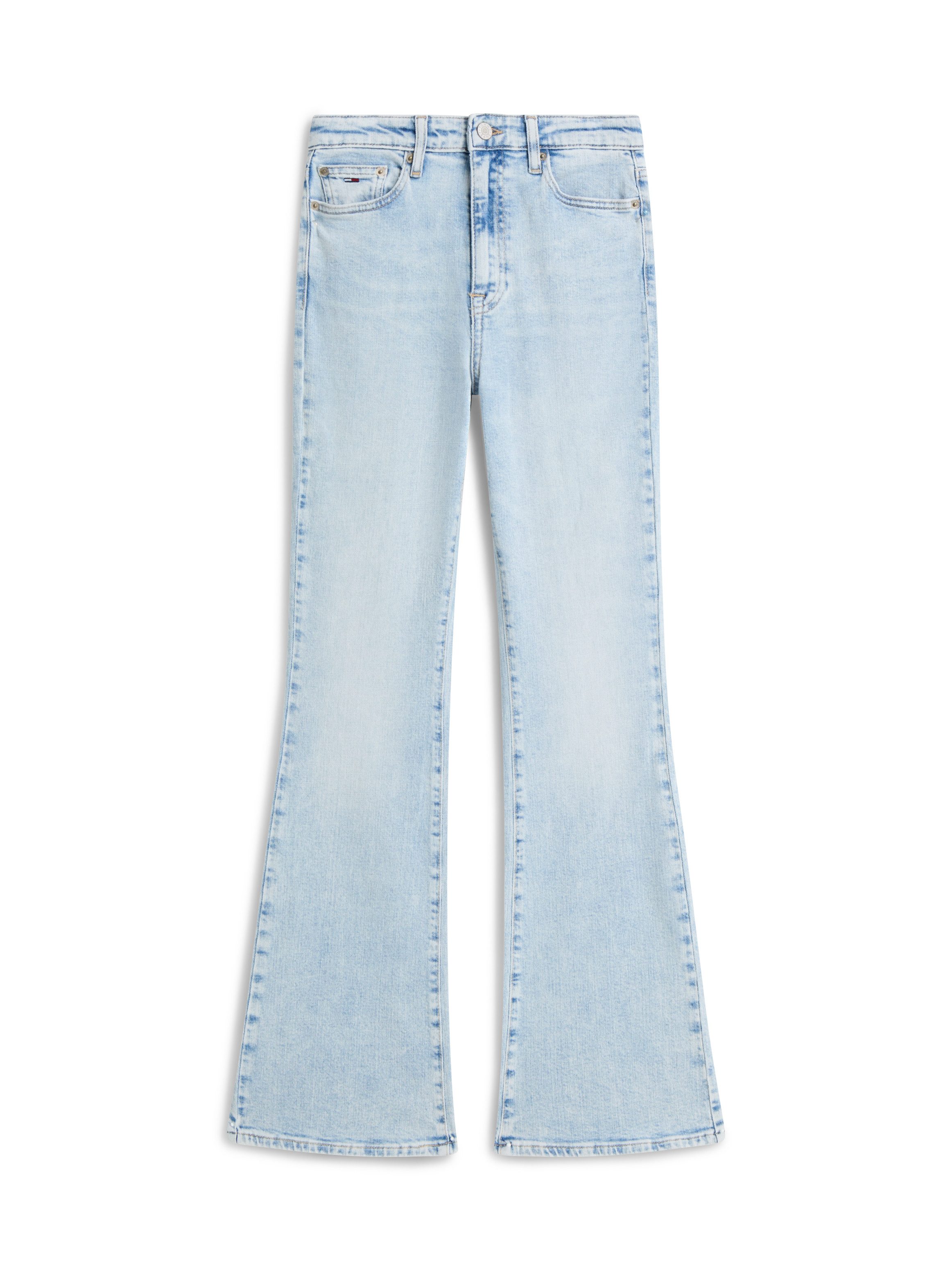Tommy Jeans Bootcut-Jeans SYLVIA HGH FLR CJ1 Baumwolle mit Stretch, high waist, Flared Fit