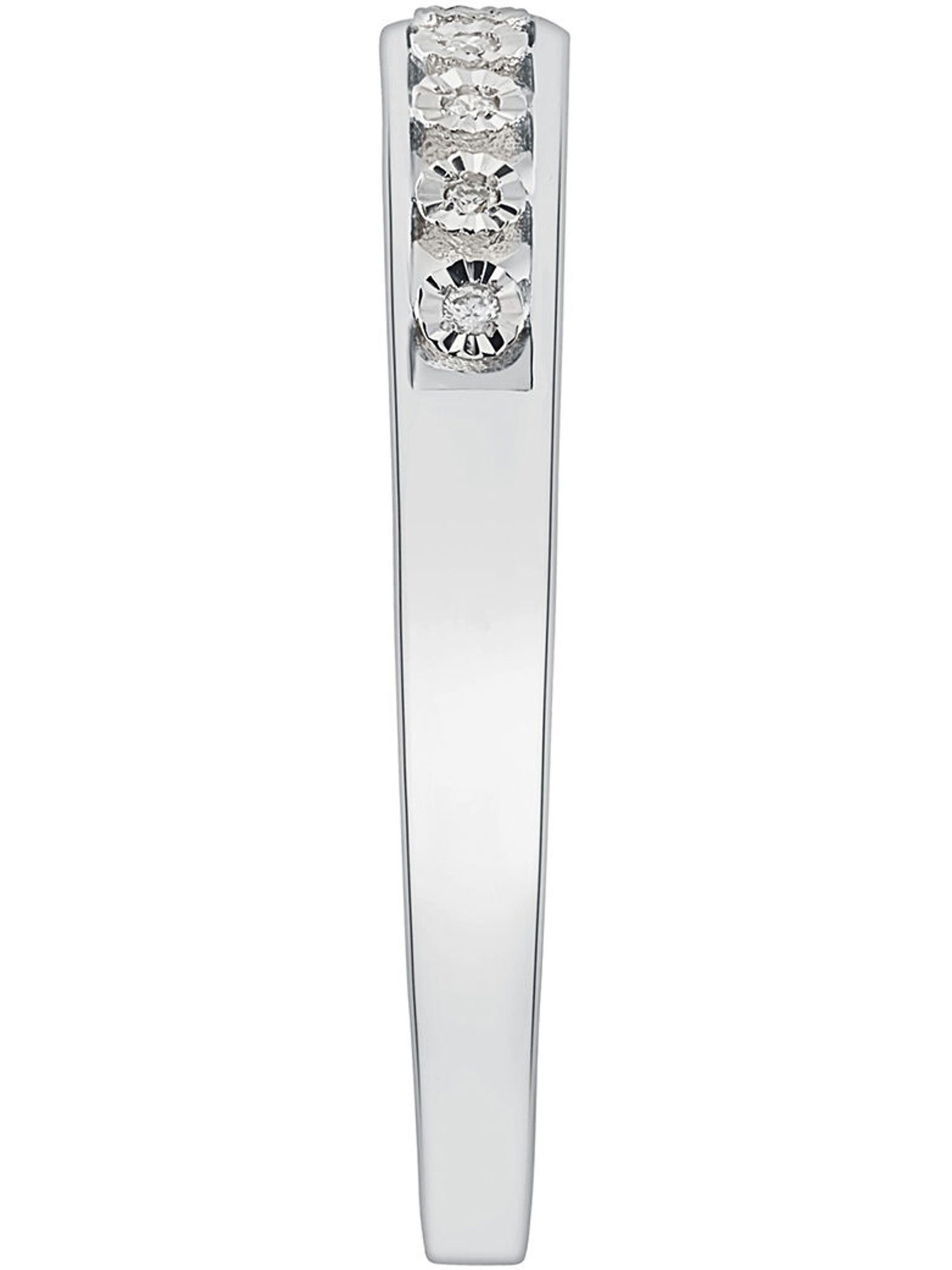 CHRIST Diamantring CHRIST Damen-Damenring 585er Weißgold 9 Diamant