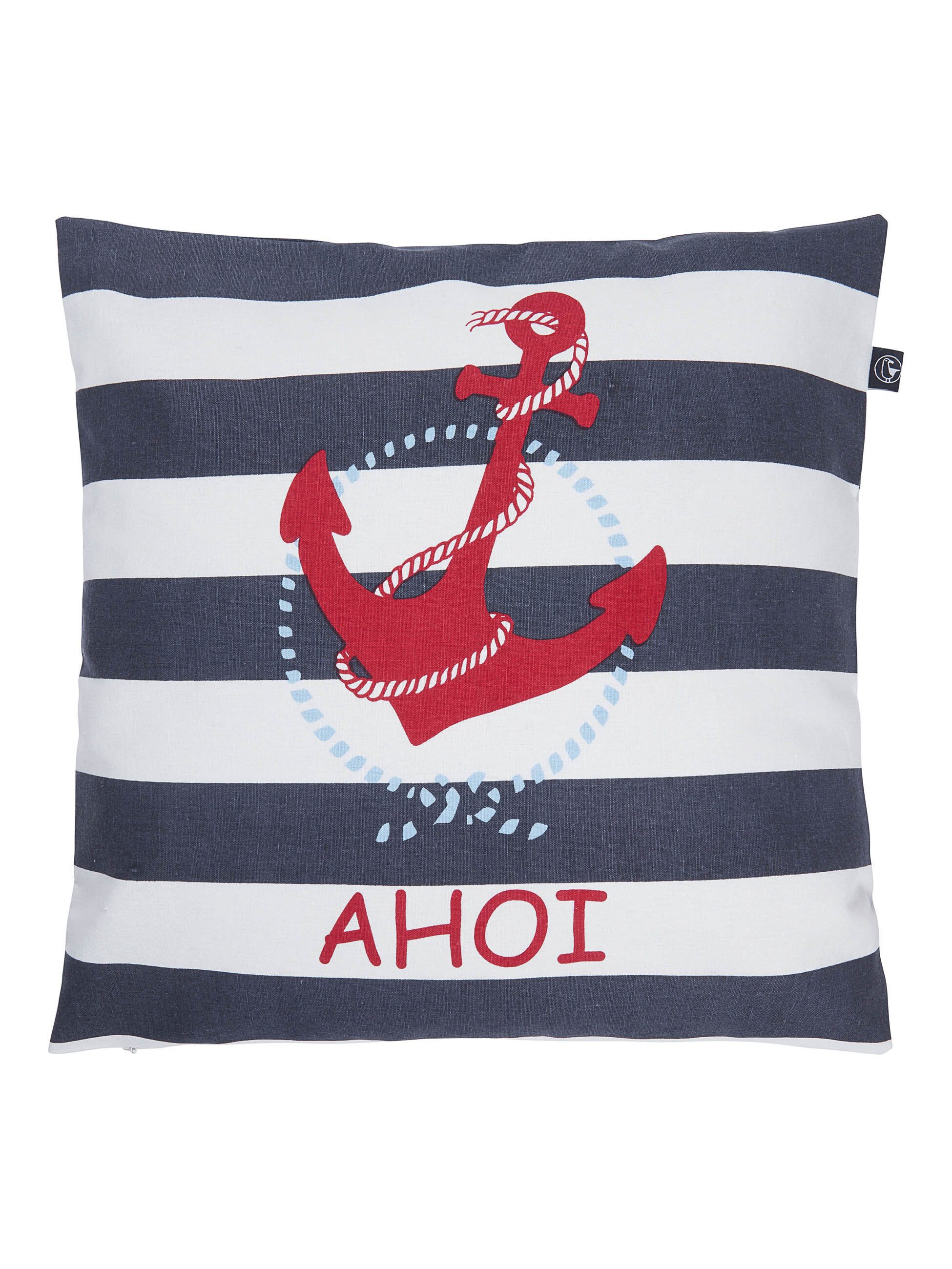 Schietwetter Kissenbezug Accessoire Kissenbezug "Ahoi" 50x50cm, günstig online kaufen