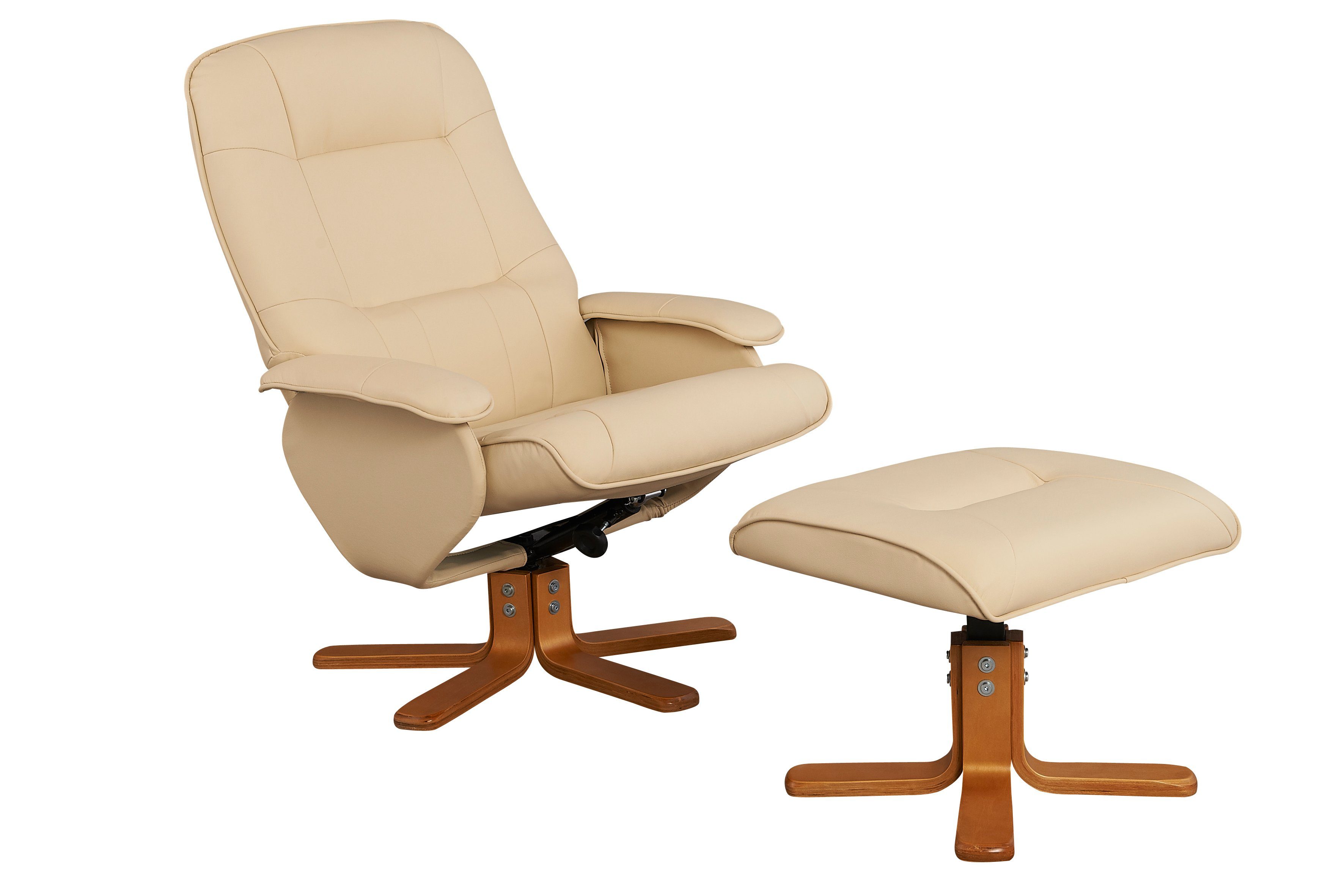 loft24 Relaxsessel Napoli (2-St., mit Hocker), günstig online kaufen