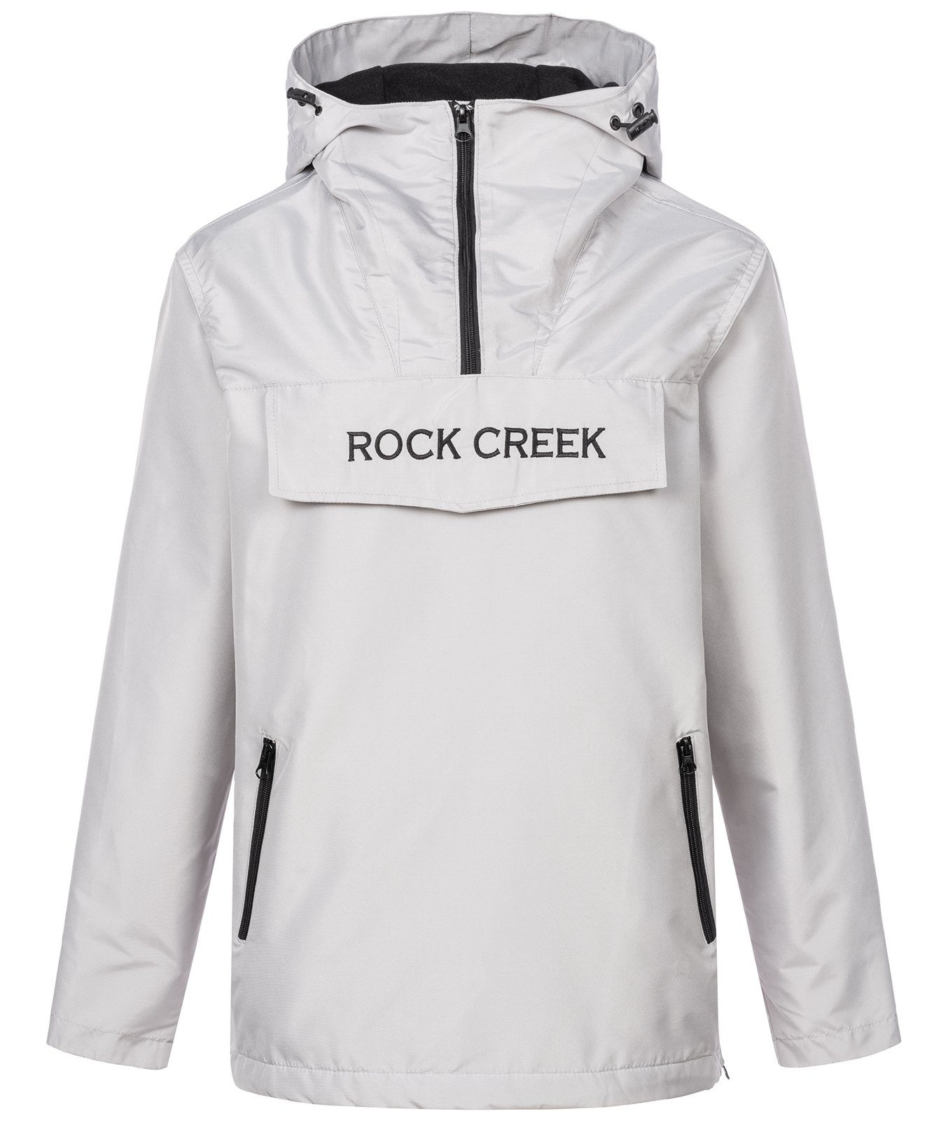 Creek D-474 Rock Windbreaker Damen Anorak Windbreaker Grau