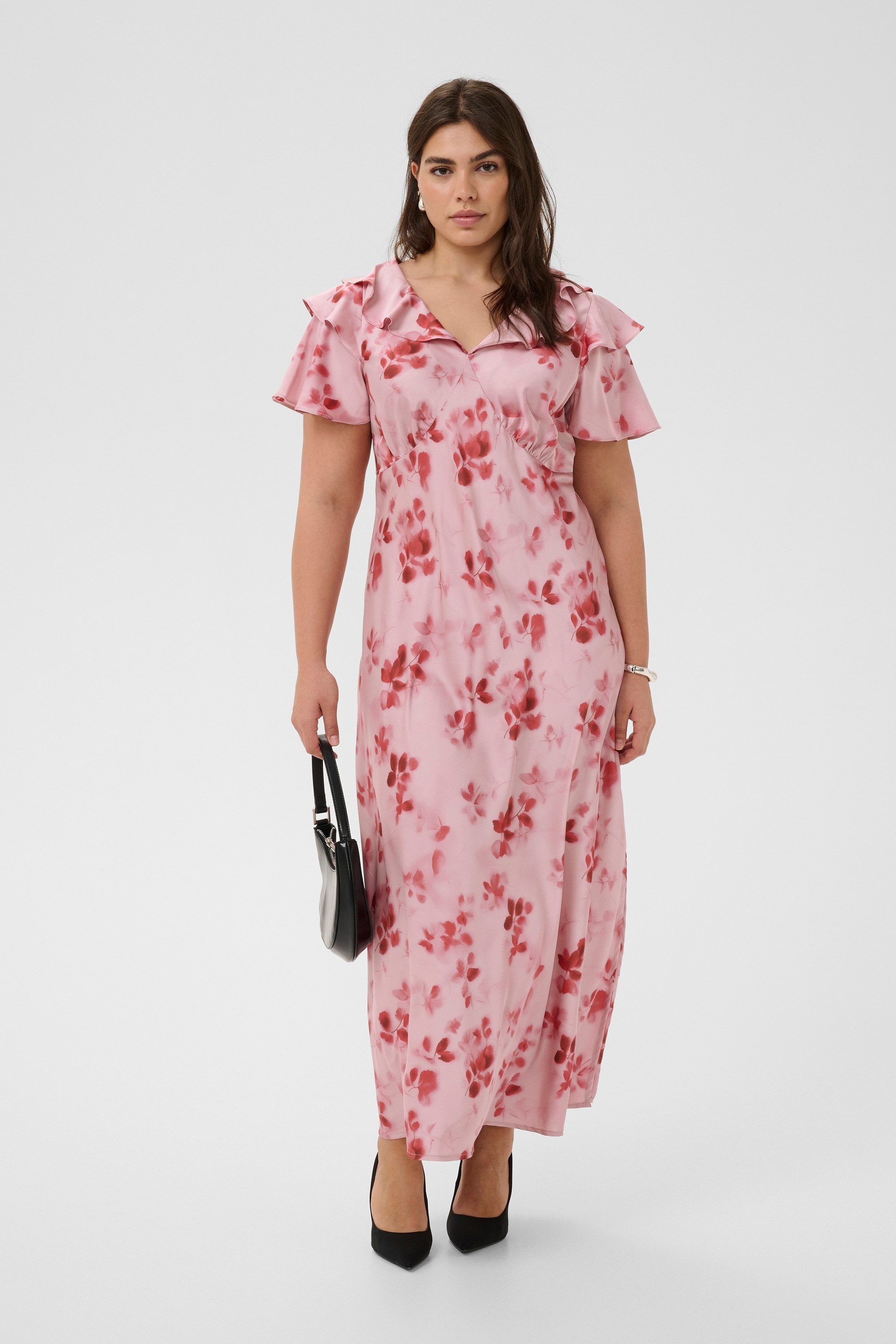 KAFFE Curve Blusenkleid Kleid KCjamie Große Größen