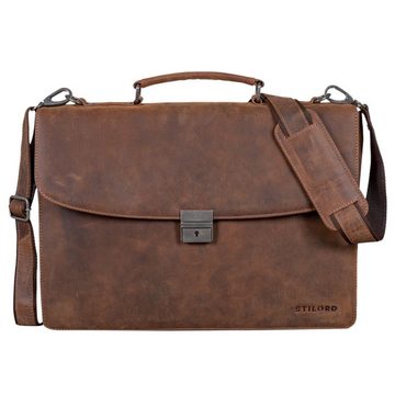 STILORD Laptoptasche "Jonathan" Elegante Aktentasche mit Schloss