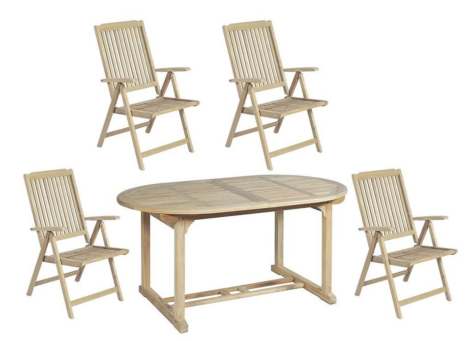 Gravidus Gartenmöbelset »5teilige Garten Sitzgruppe