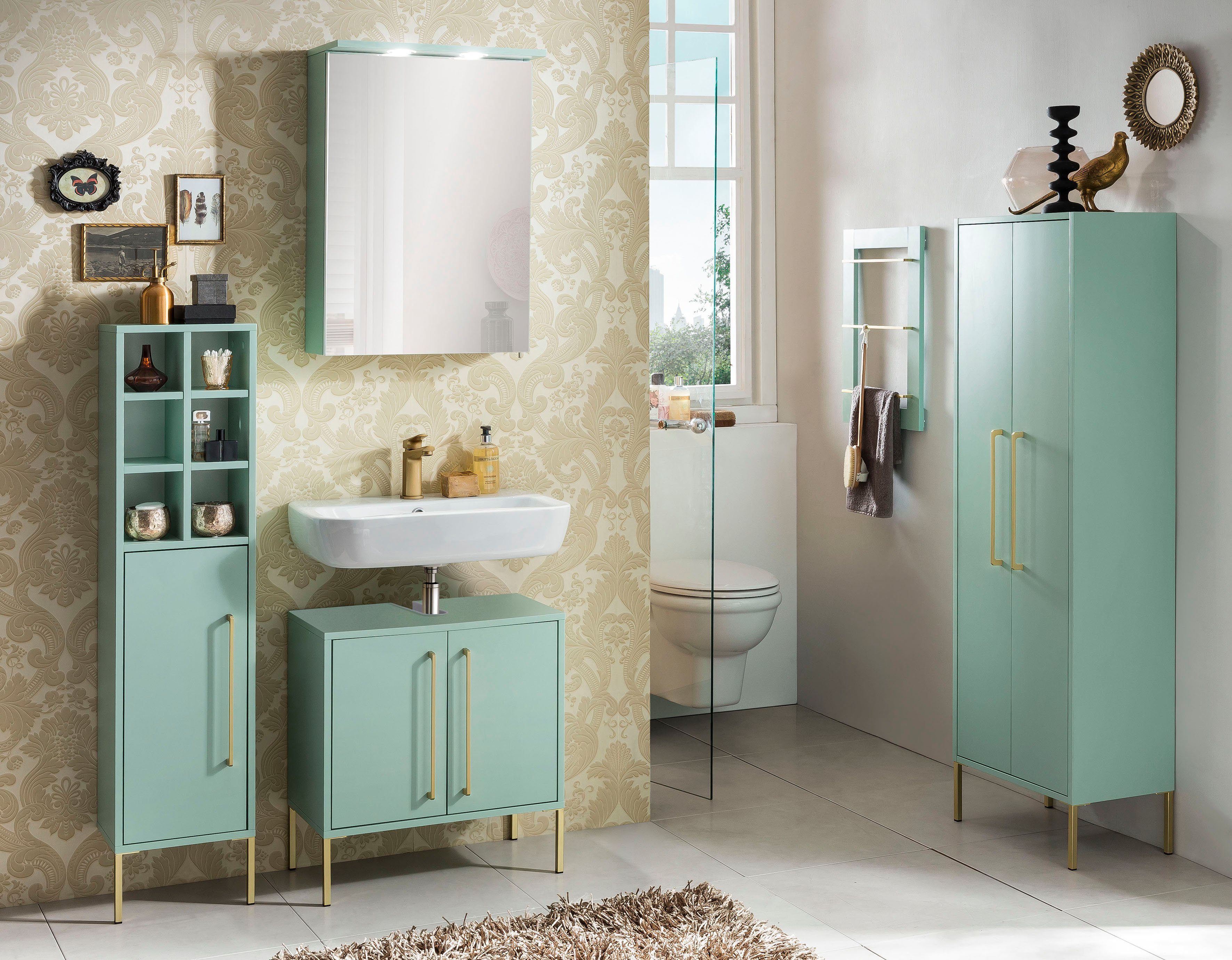 Schildmeyer Midischrank Sarah Badmöbel, Breite 46,2 cm günstig online kaufen