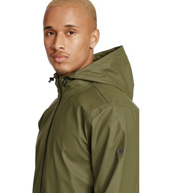 Blend Outdoorjacke BLEND Herren Regen-Mantel Windbreaker mit Kapuze Jyrki Outdoor-Jacke Grün