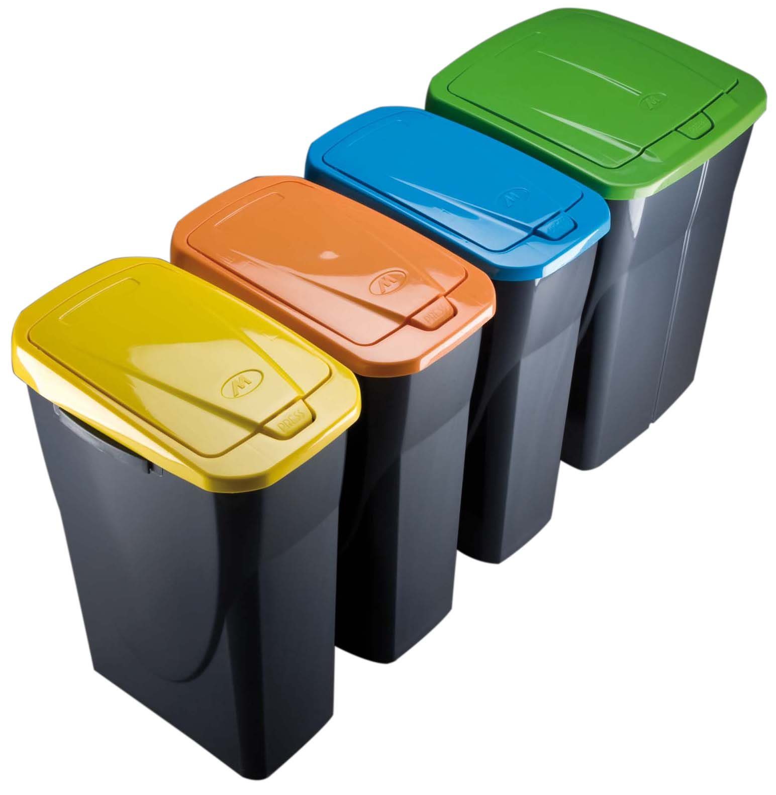 Mülltrennsystem Eco Bin Mülleimer Mülltrenner Abfalleimer Müllsortierer