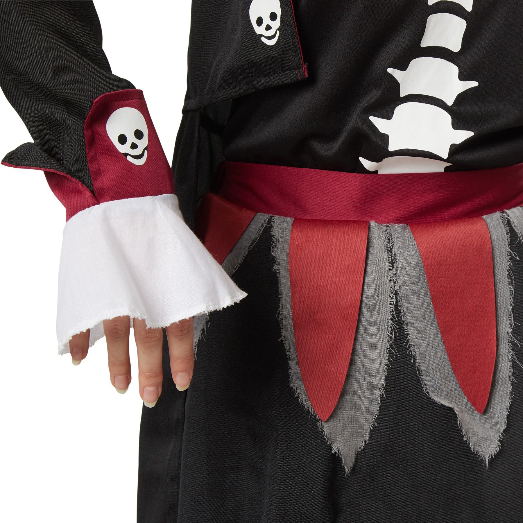 dressforfun Kostüm Frauenkostüm Gruselige Skull Lady, Vornehmes Kostüm im Skull-Look