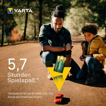 VARTA RECHARGE ACCU Power vorgeladener D Mono NiMH Akku (2er Pack, 3000mAh) Batterie, (1,2 V, 2 St)