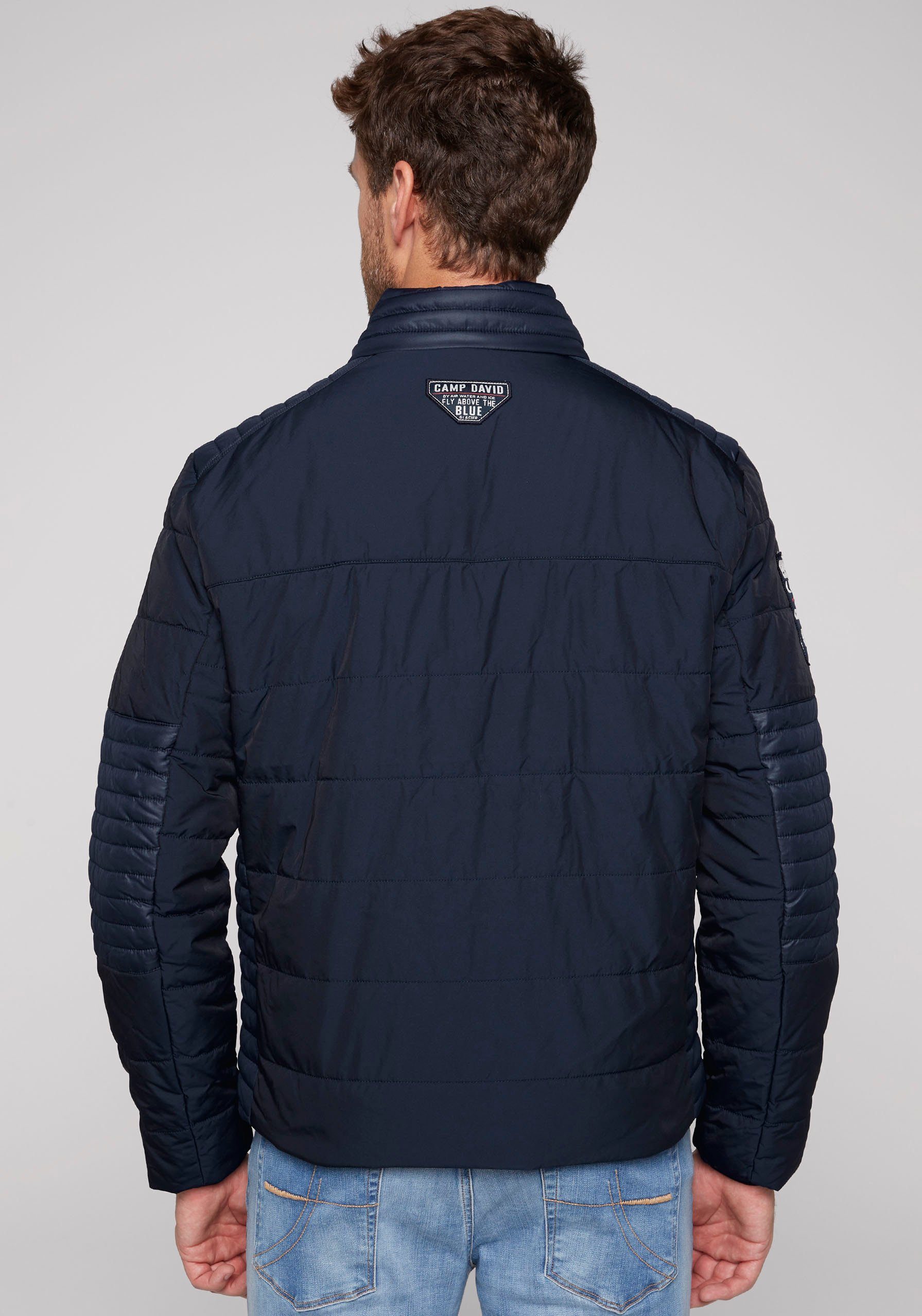 CAMP DAVID Outdoorjacke mit Windbreaker-Bündchen im günstig online kaufen