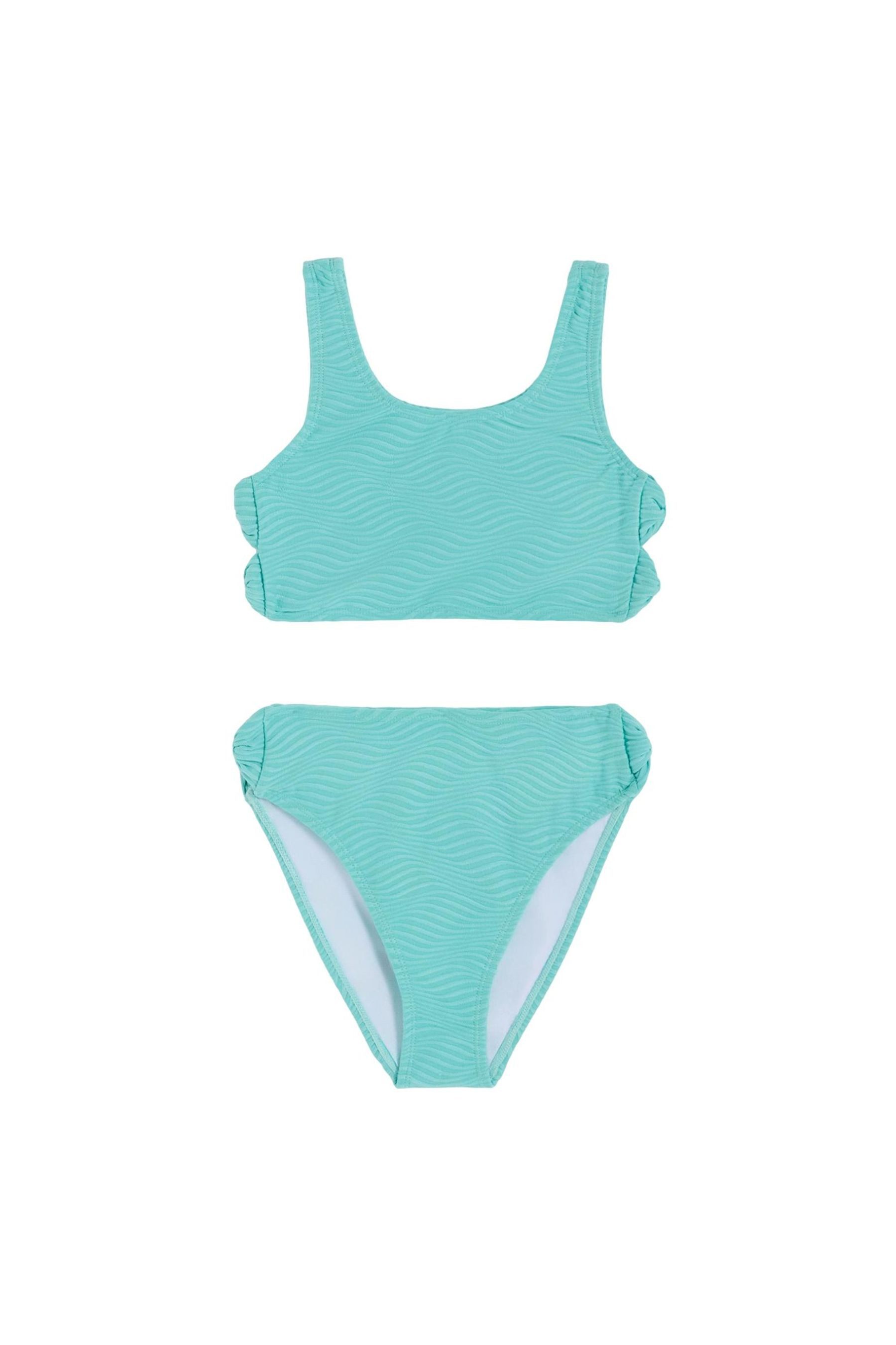 Bustier-Bikini Lipsy Bikini mit U-Ausschnitt und Struktur