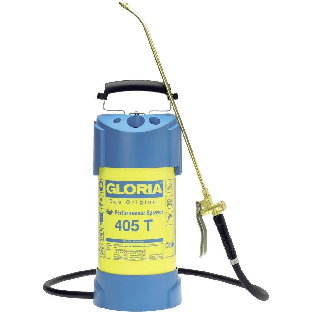 Gloria Drucksprühgerät Hochleistungssprühgerät 405 T - 5 l Gartenspritze