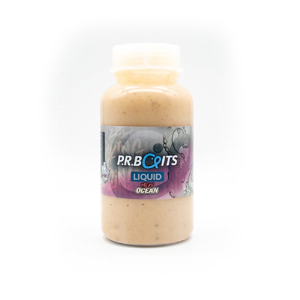 P.R. Baits Kunstköder Milky Ocean Liquid 500ml für Grundfutter und Boilies Karpfenangeln, Tipp: Benetzen Sie Ihre Boilies einige Stunden vor dem Angeln