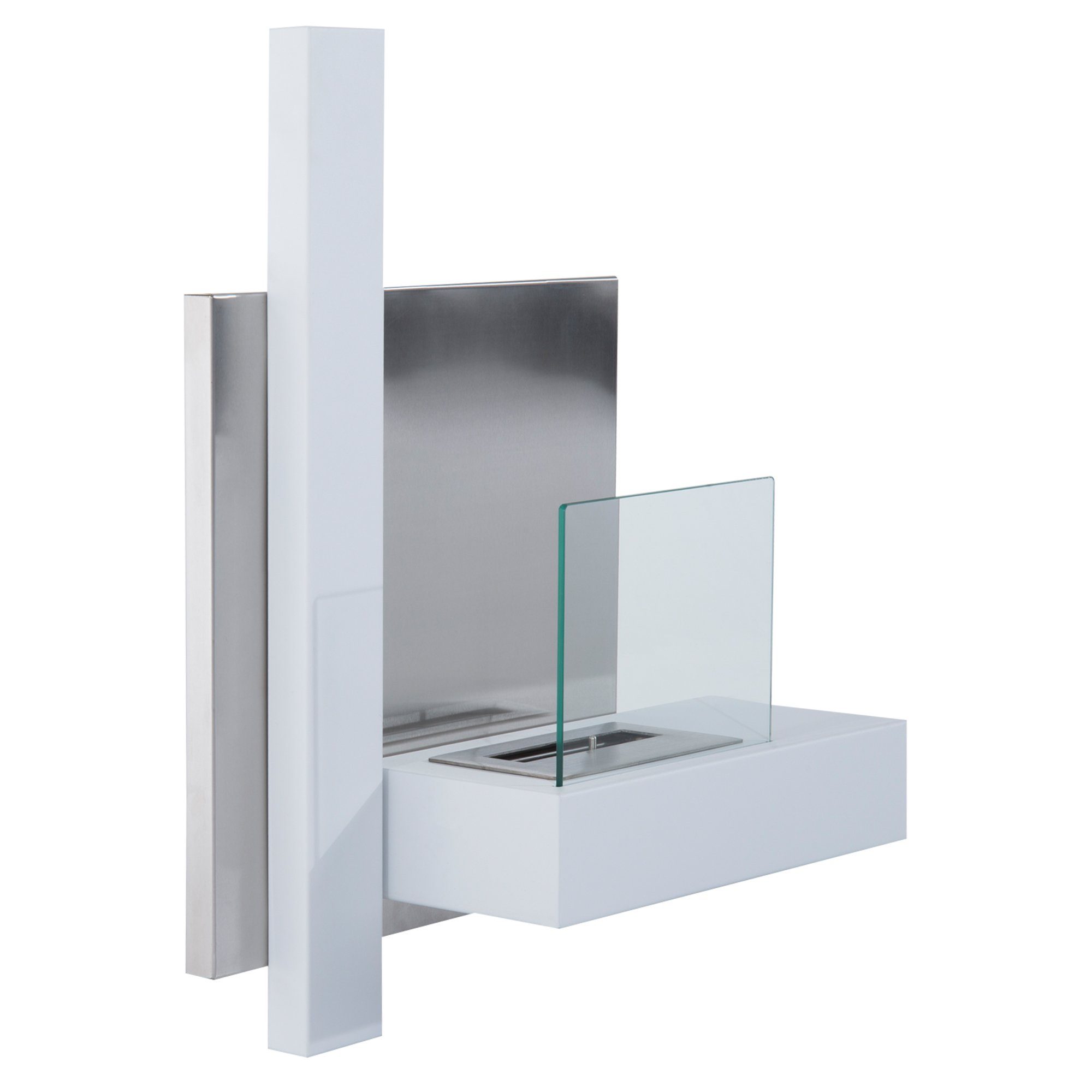 HOMCOM Echtfeuer-Dekokamin Ethanol-Kamin (1-St), Bio-Ethanol-Brenner, Rostf günstig online kaufen