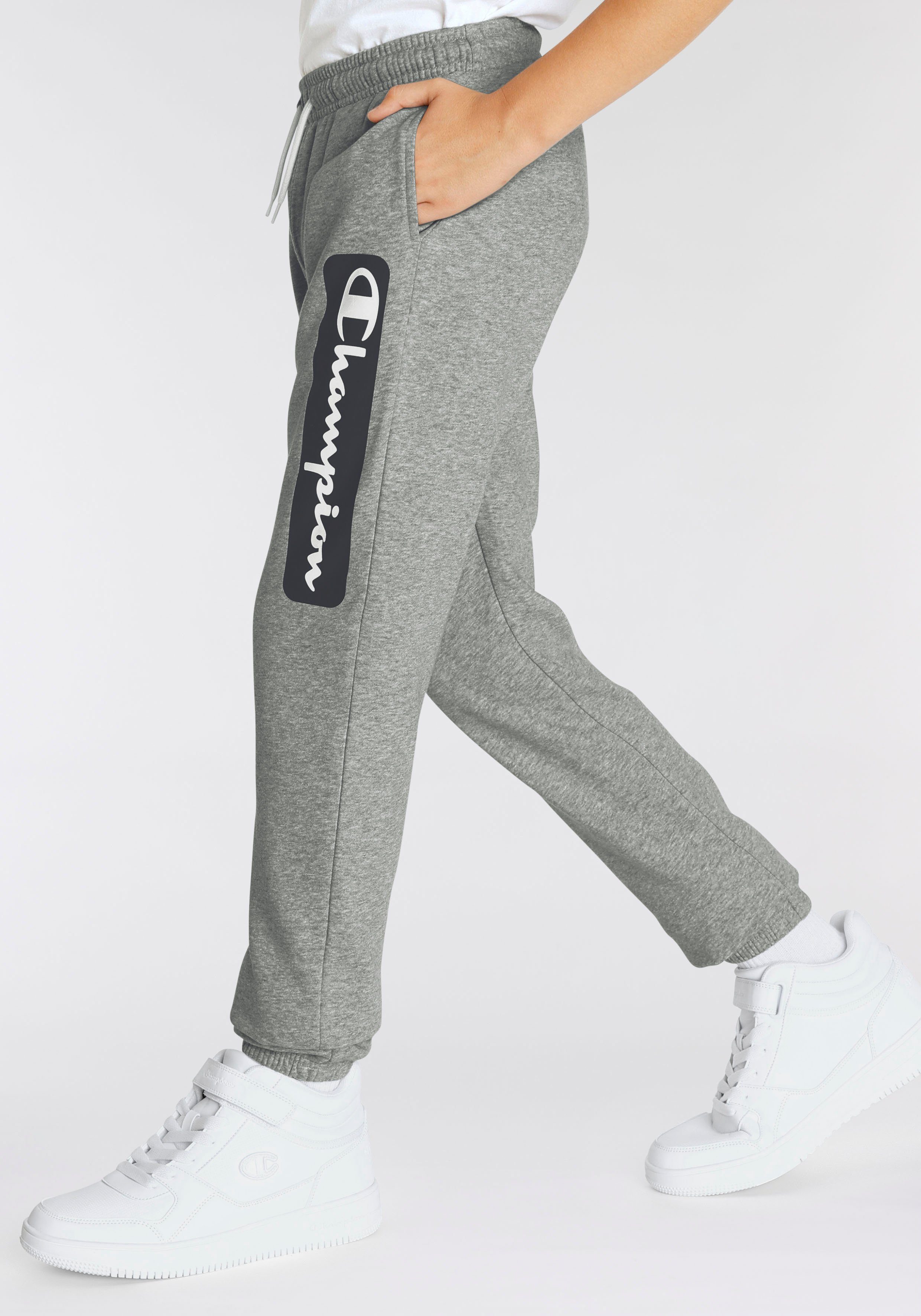 Champion Jogginghose Graphic Shop Elastic grau Pants Cuff - für Kinder
