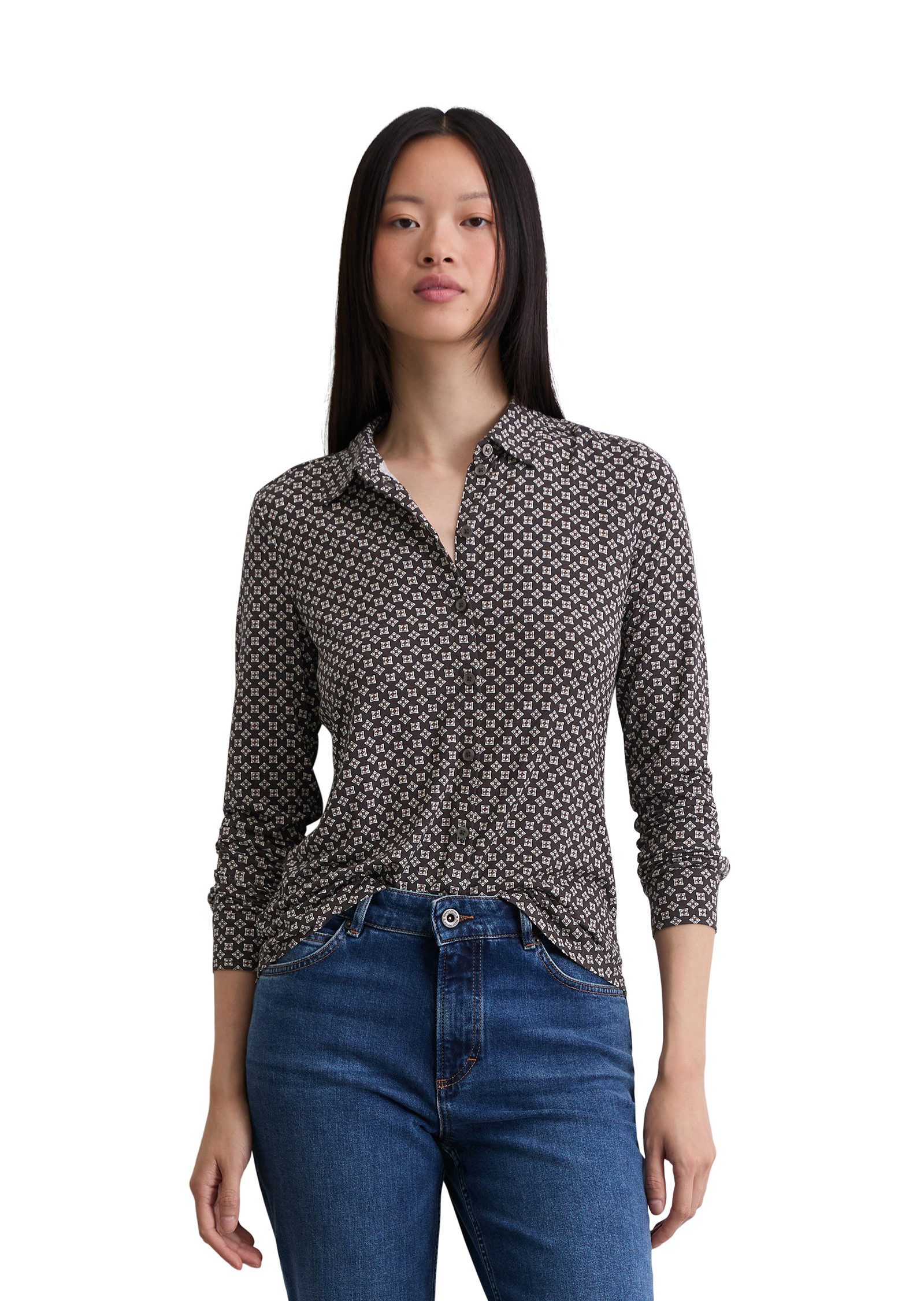 Marc O'Polo Blusenshirt aus LENZING™ ECOVERO™